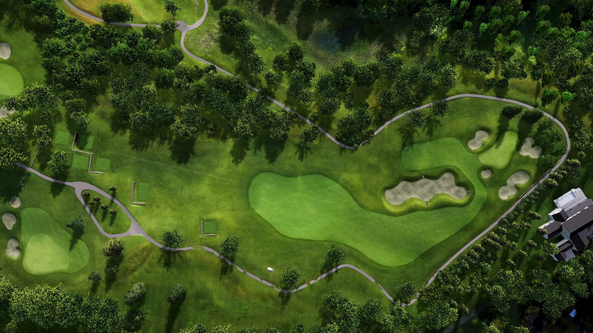 Hole 5 at Union League Liberty Hill