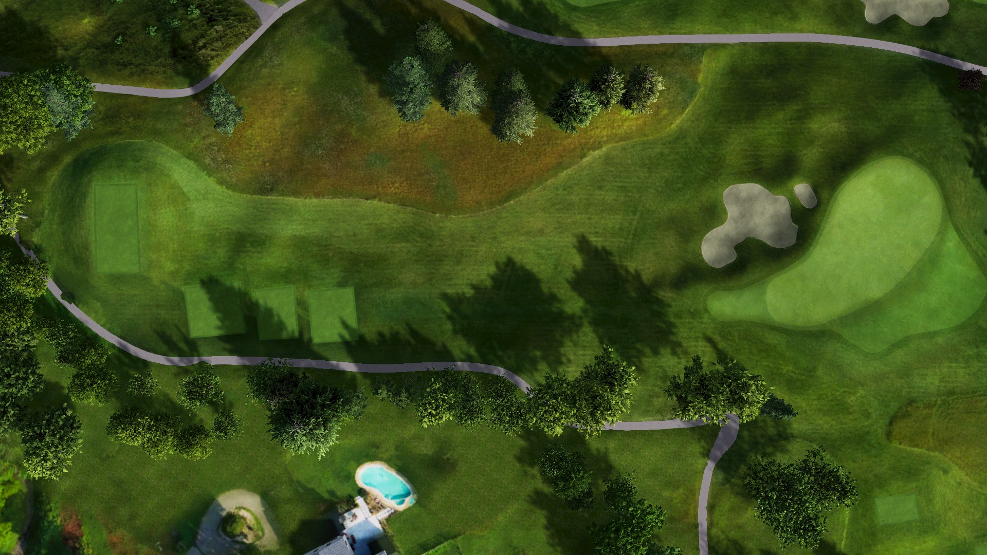 Hole 6 at Union League Liberty Hill