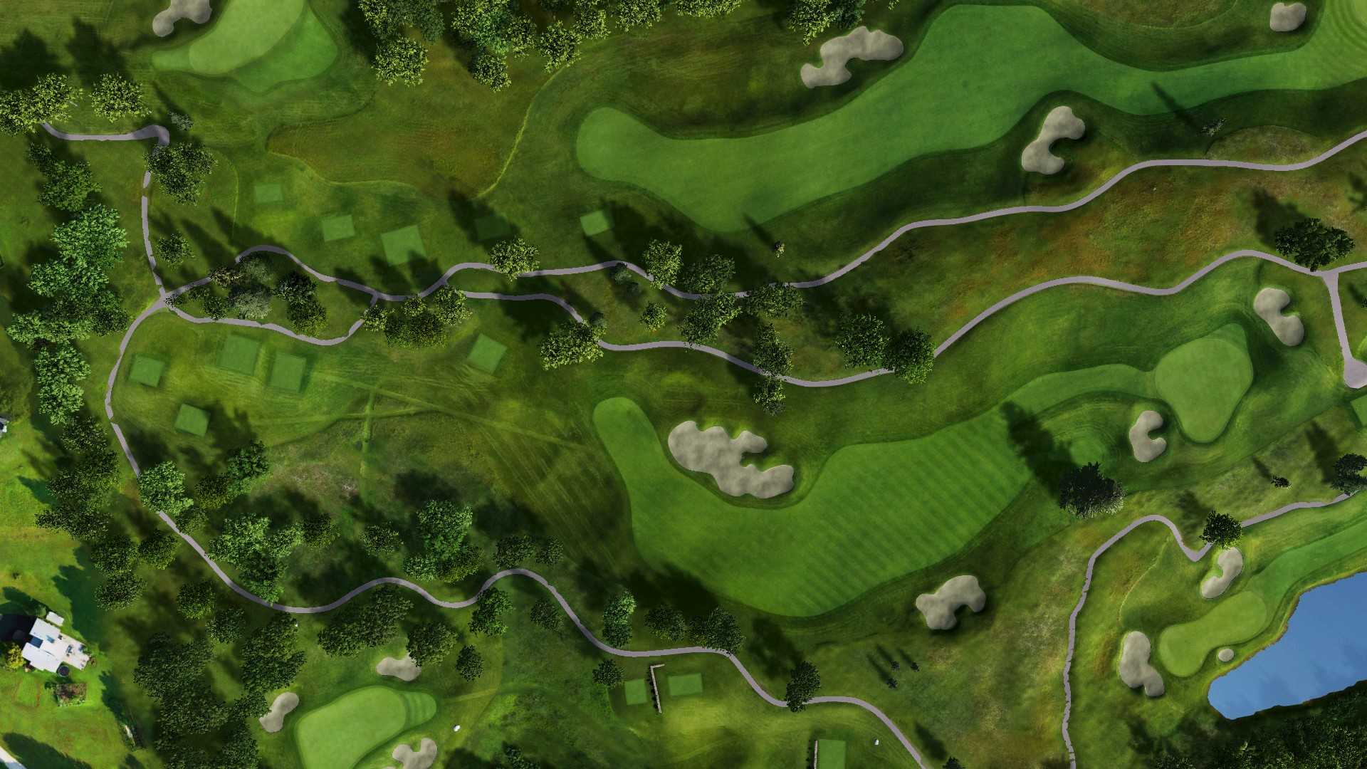Hole 7 at Union League Liberty Hill