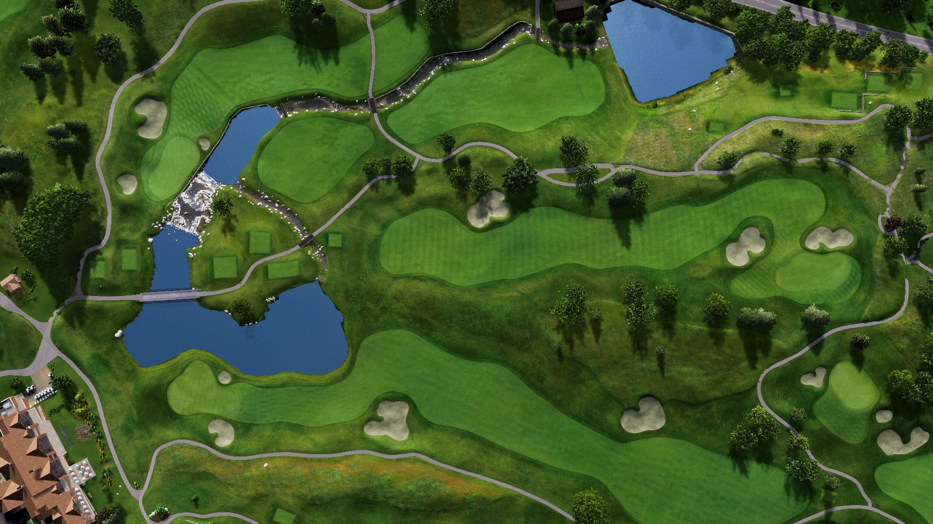 Hole 10 at Union League Liberty Hill