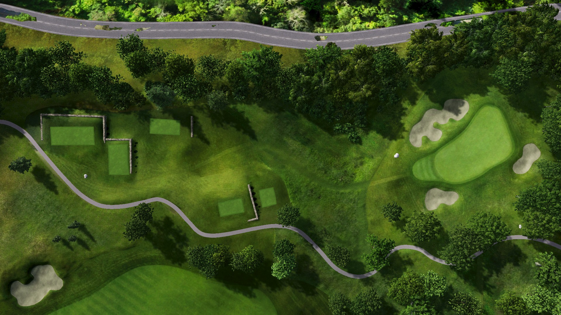 Hole 12 at Union League Liberty Hill