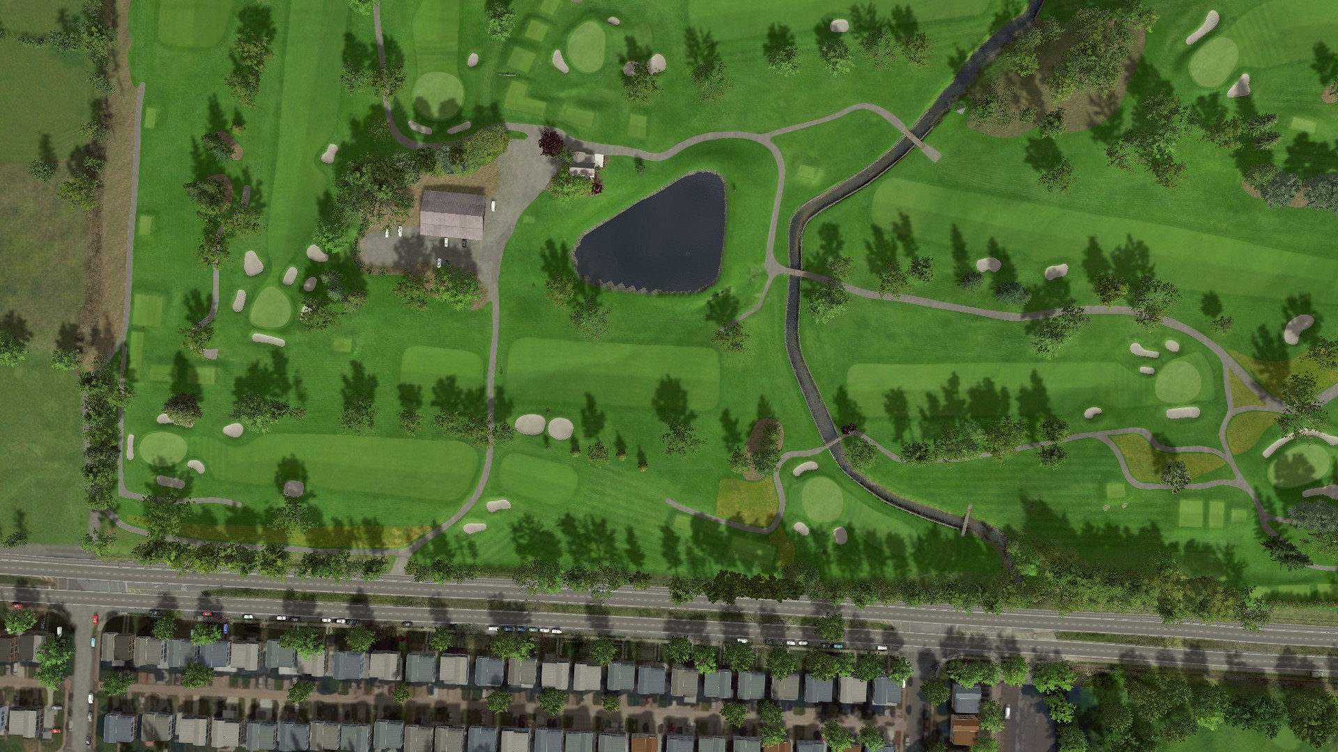 Hole 16 at Union League Golf Club at Torresdale