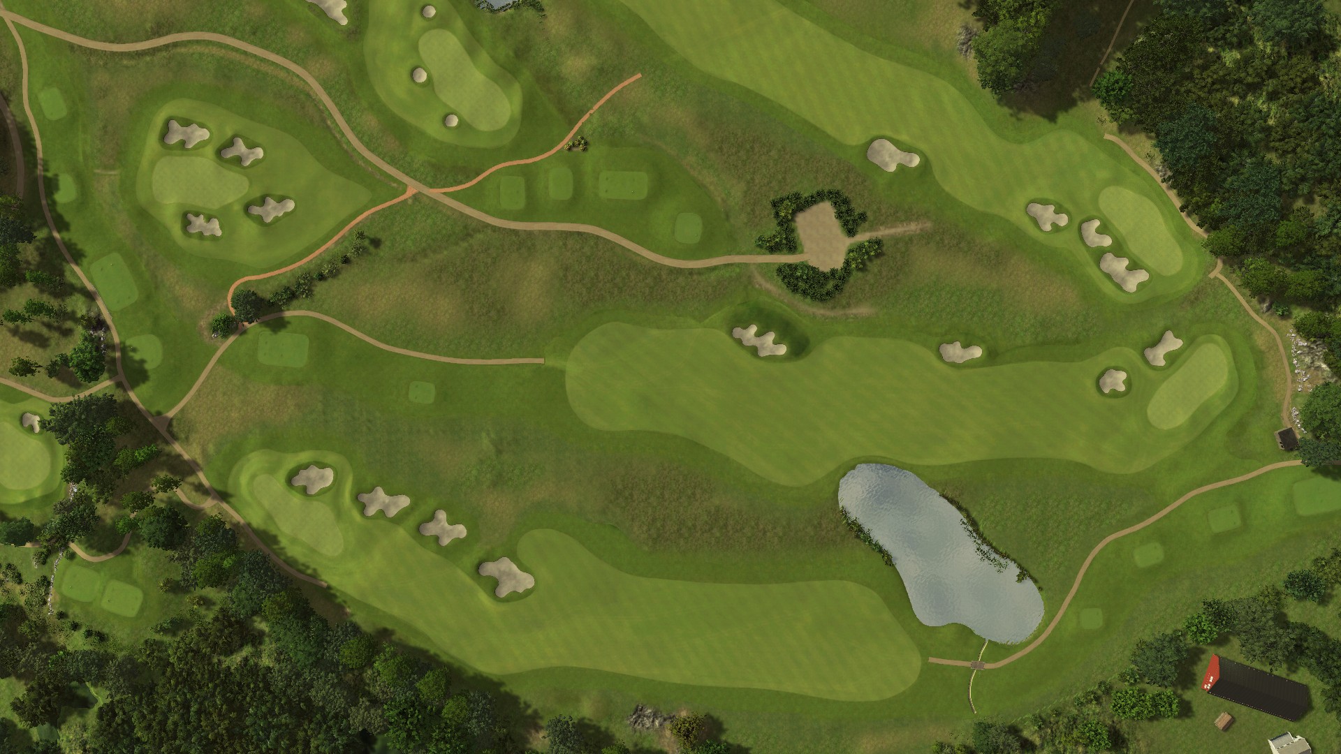 Hole 12 at Vallda Golf & Country Club