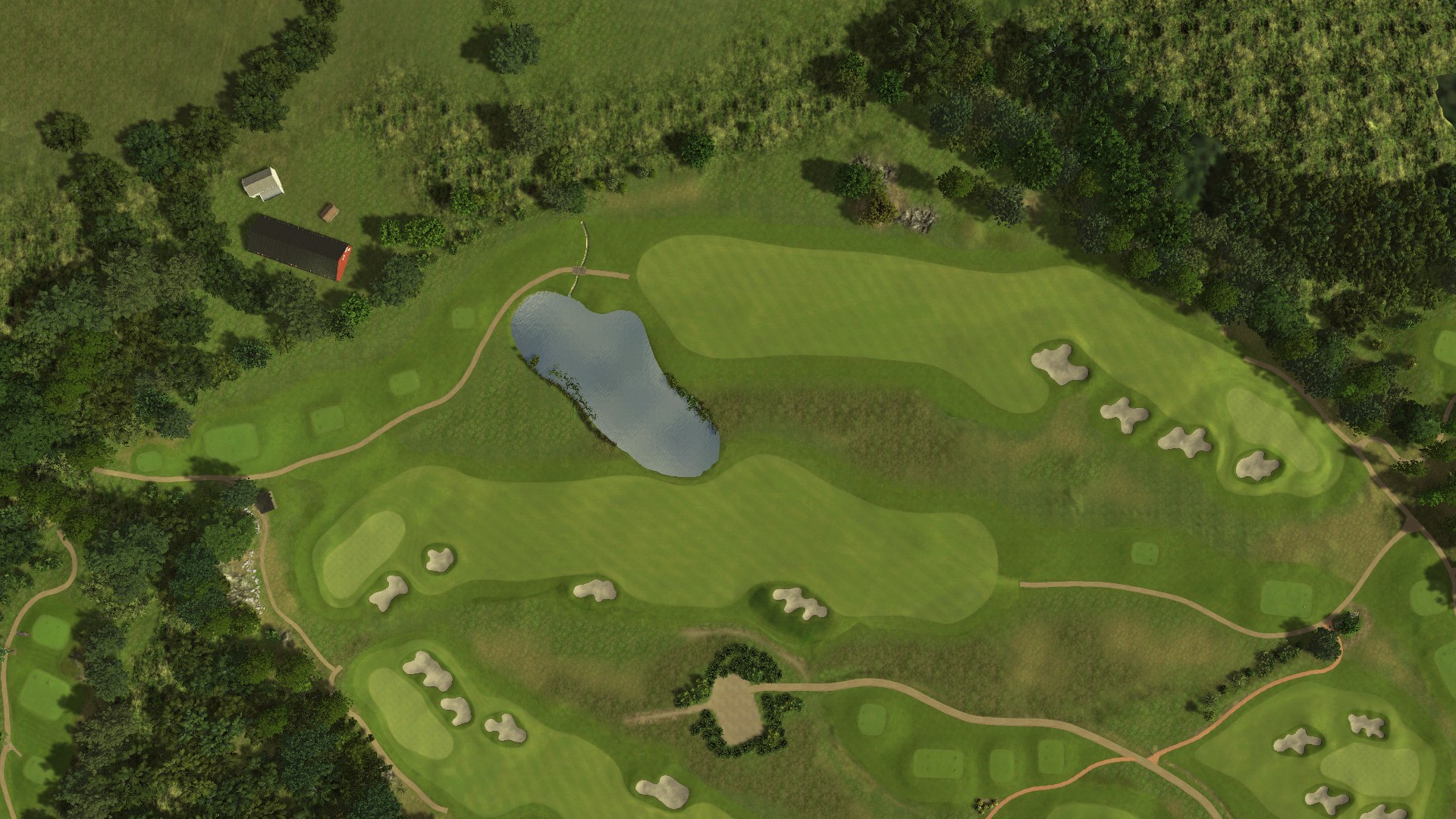 Hole 13 at Vallda Golf & Country Club