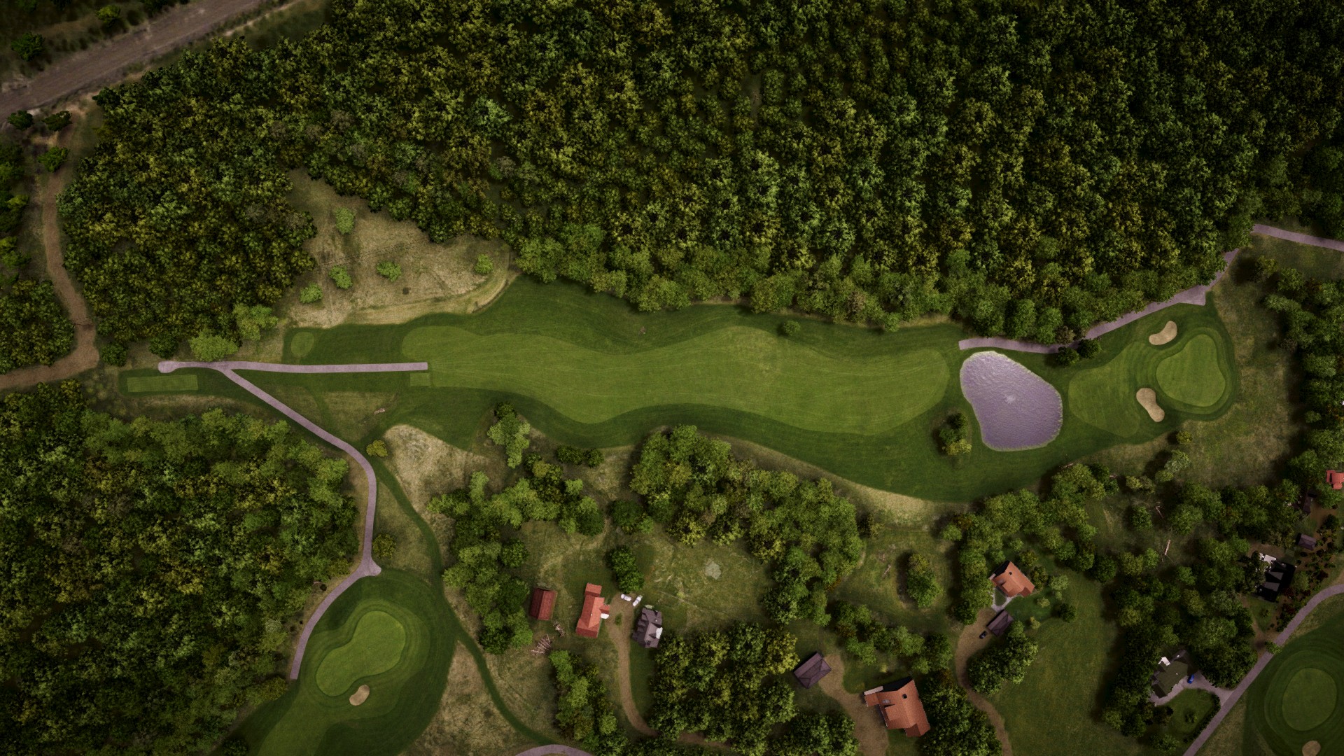 Hole 2 at Varbergs GK
