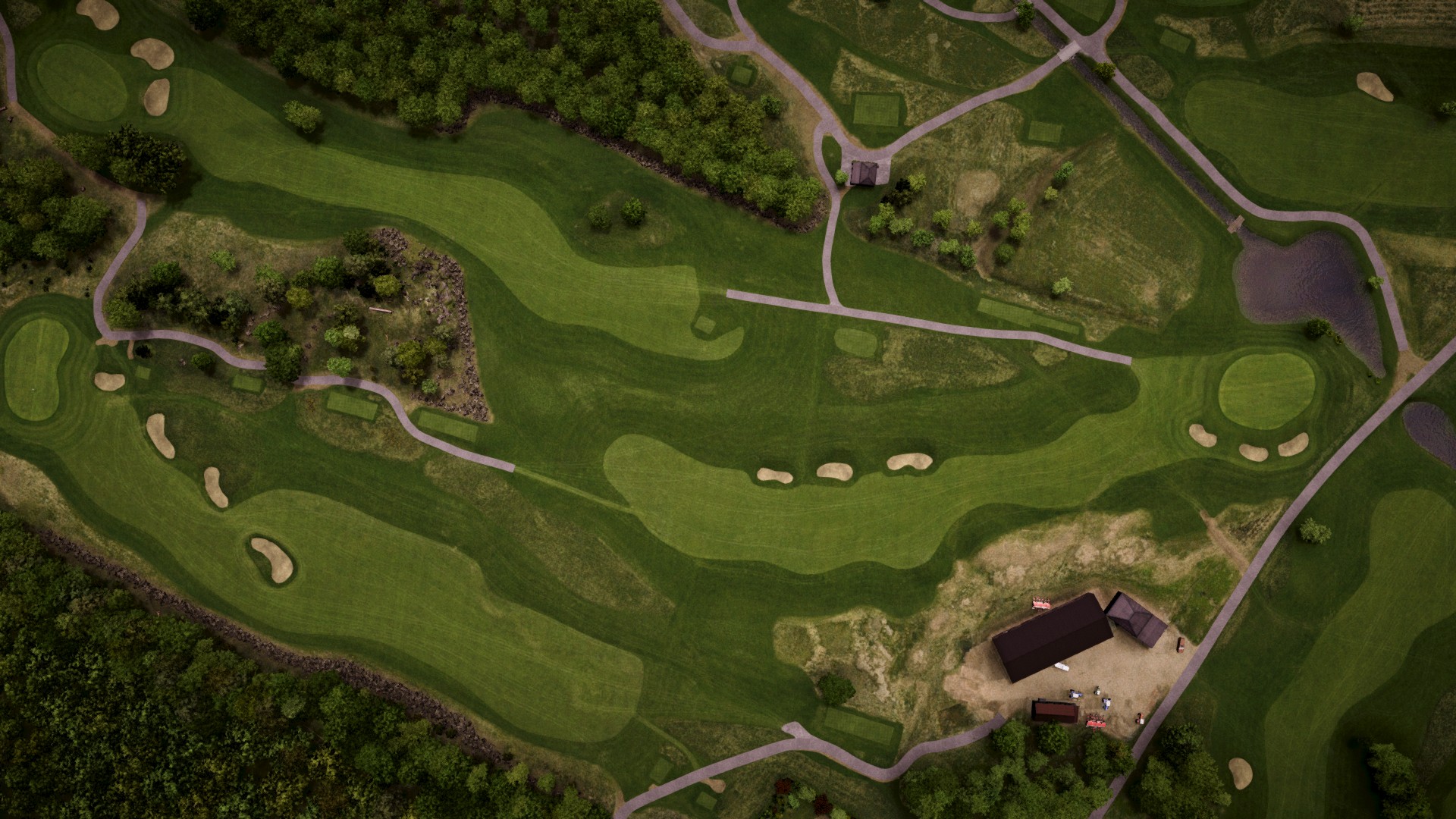 Hole 4 at Varbergs GK