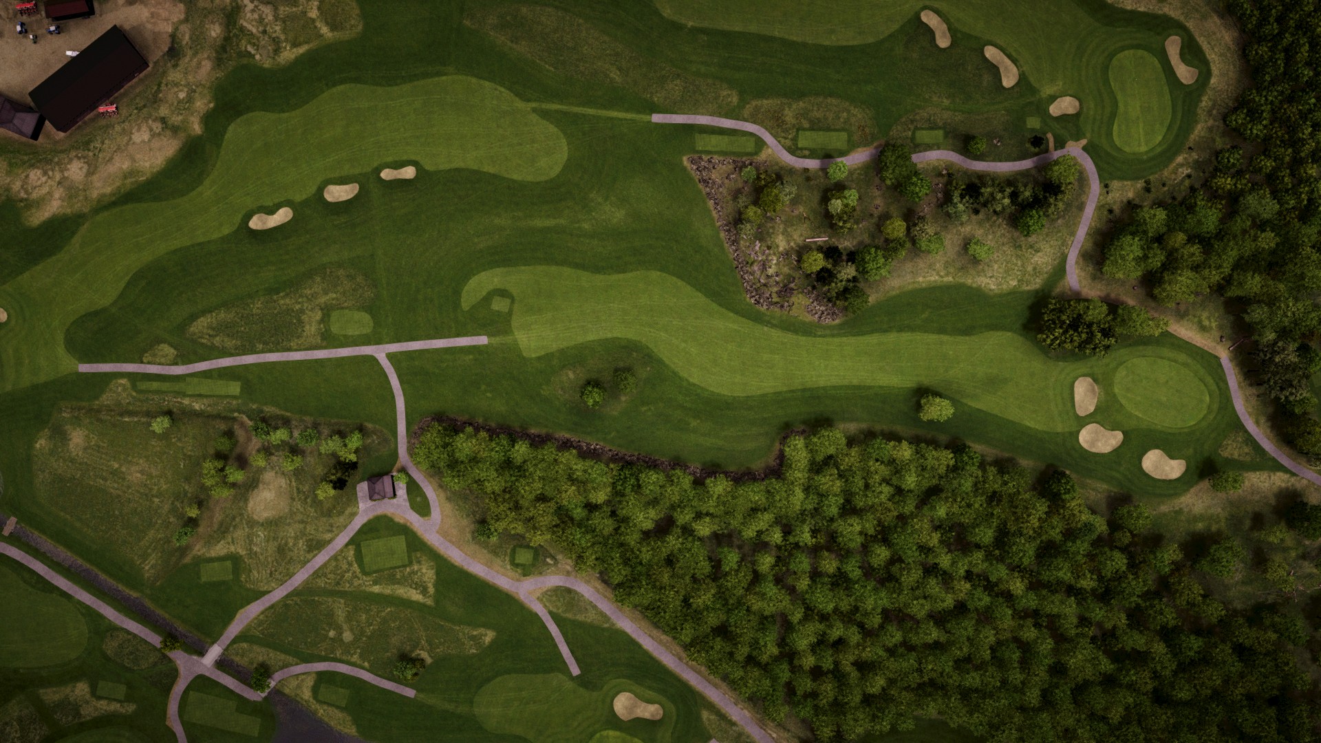 Hole 5 at Varbergs GK