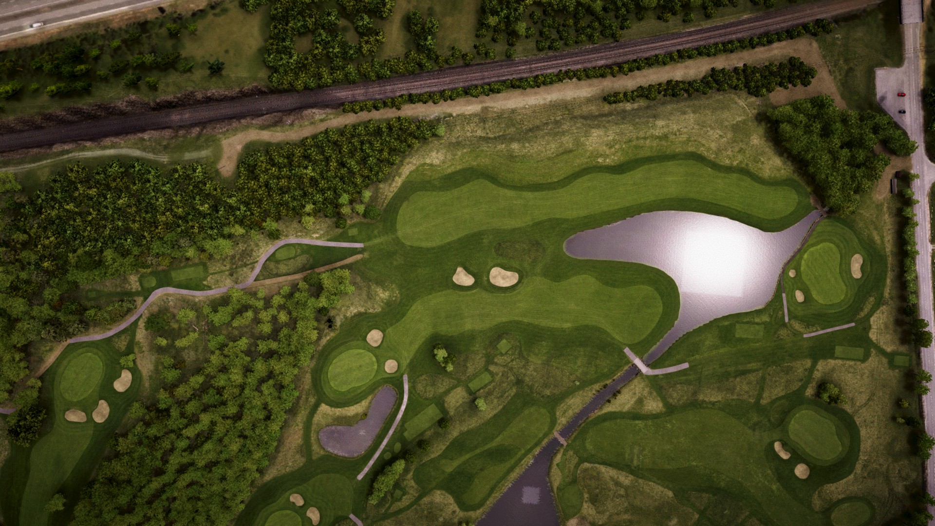 Hole 6 at Varbergs GK
