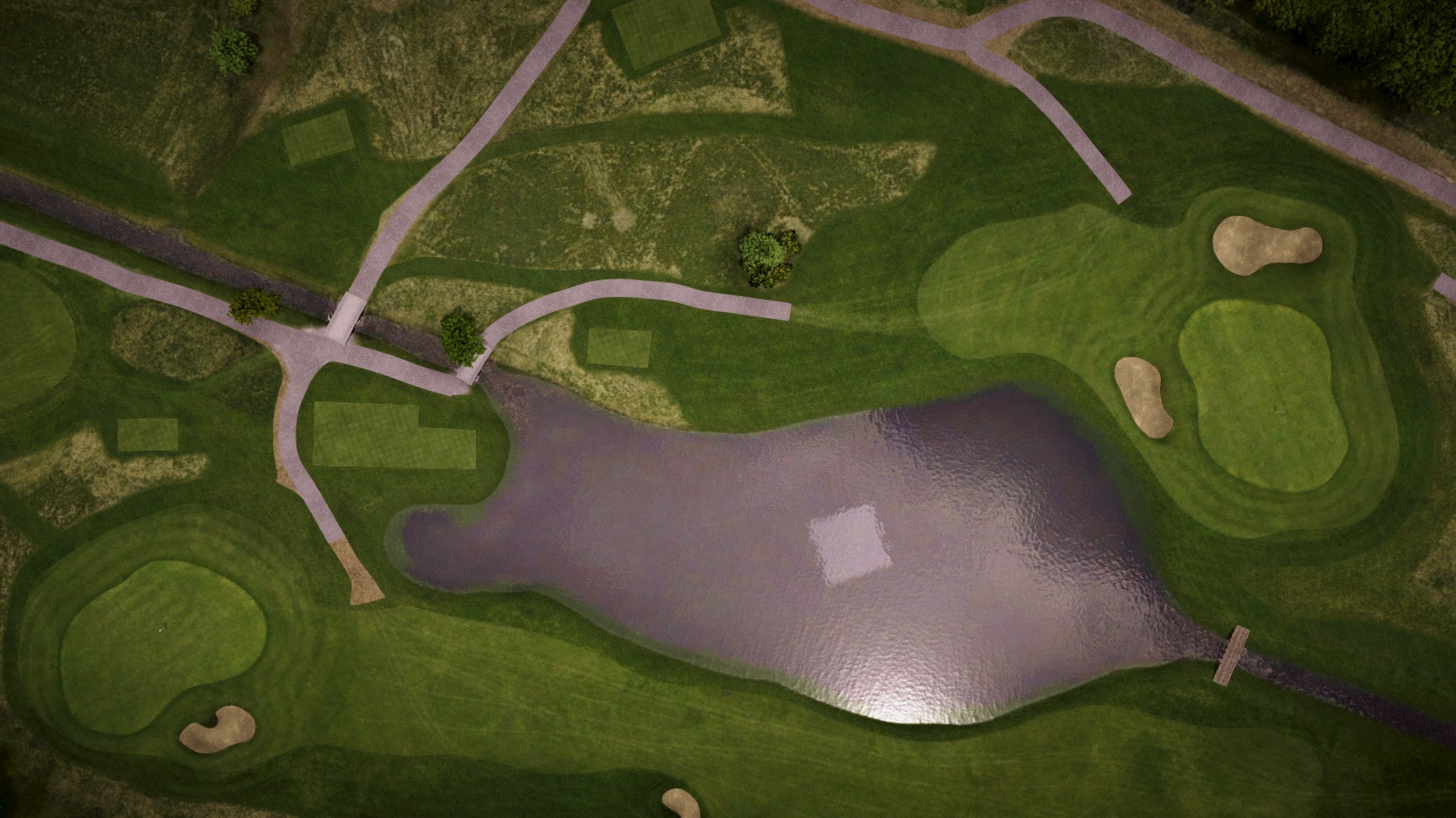 Hole 10 at Varbergs GK
