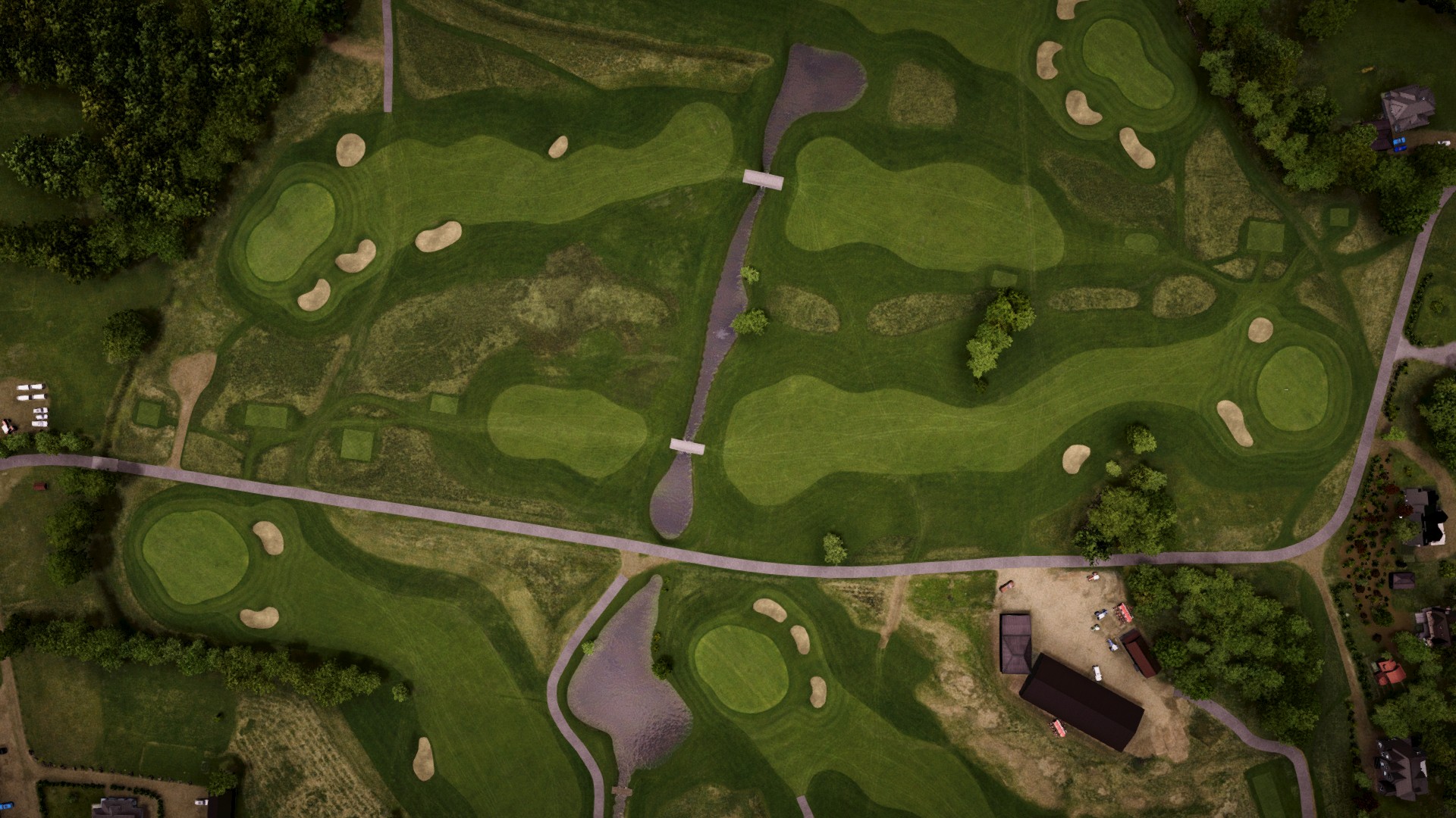 Hole 12 at Varbergs GK