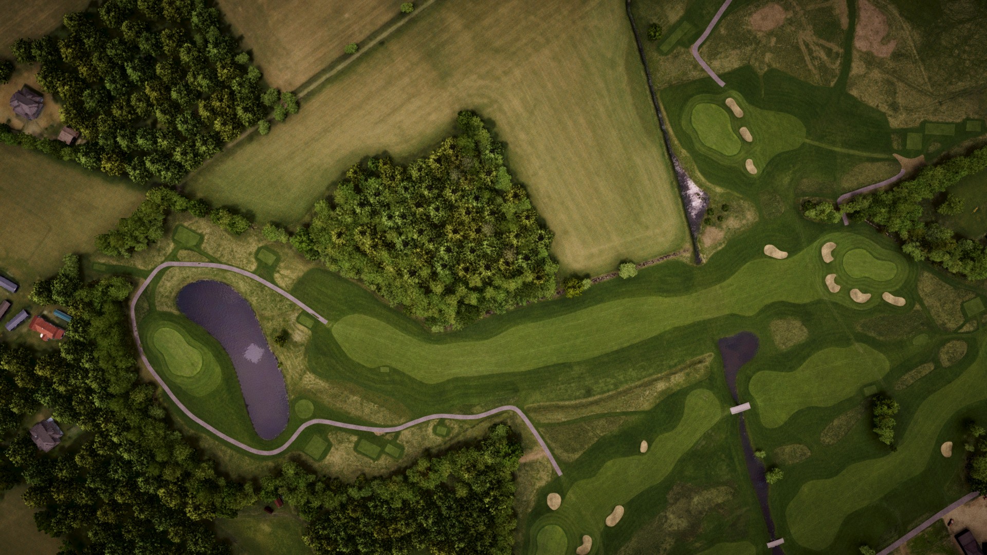Hole 15 at Varbergs GK