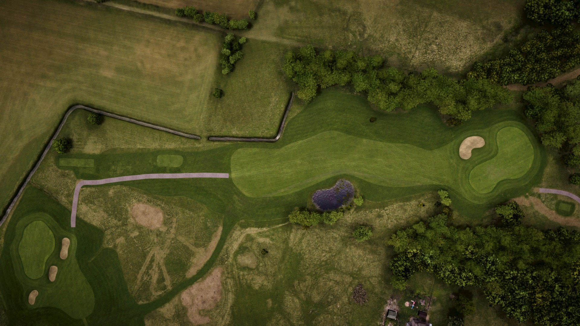 Hole 17 at Varbergs GK