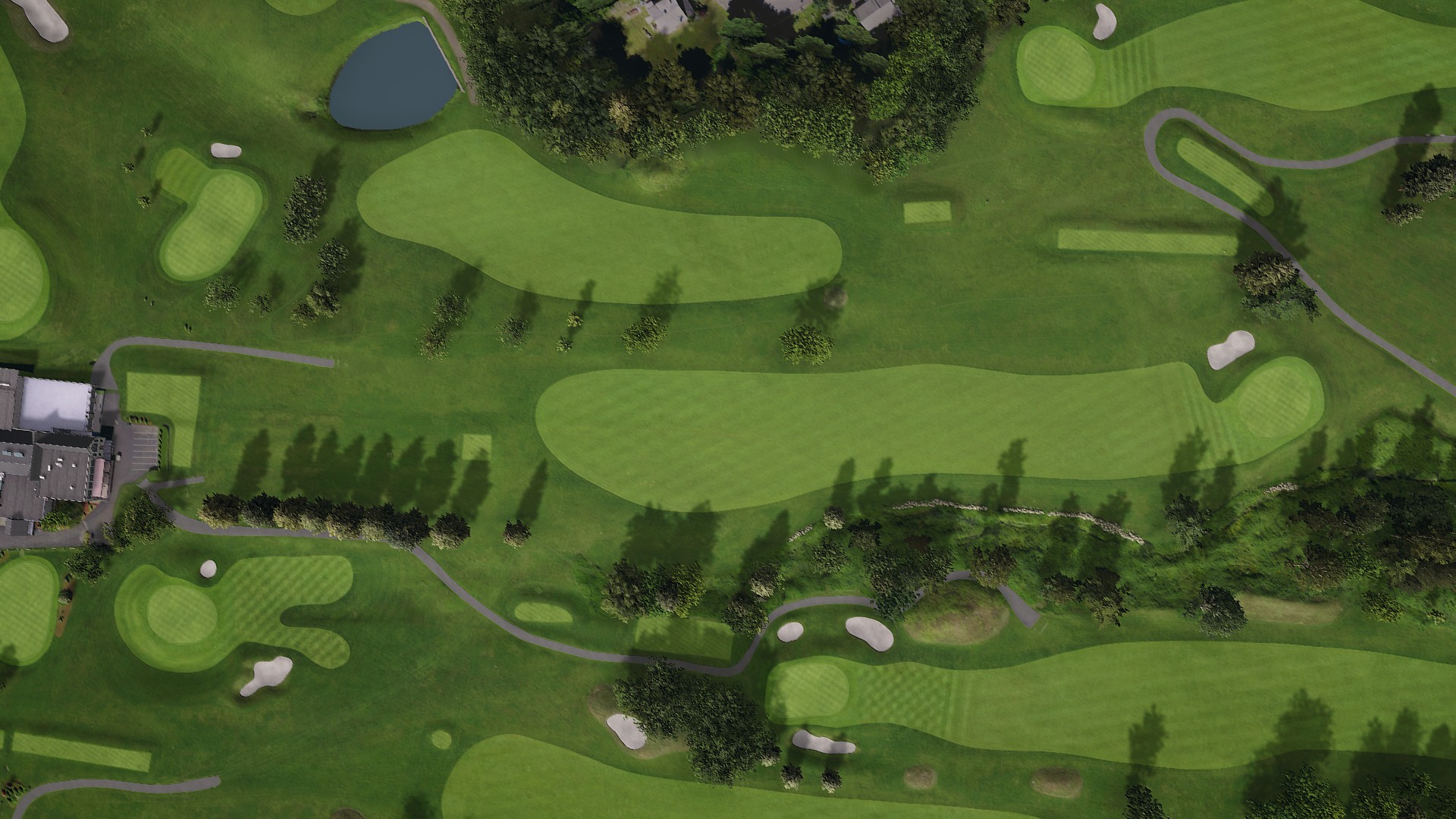 Hole 1 at Wachusett CC