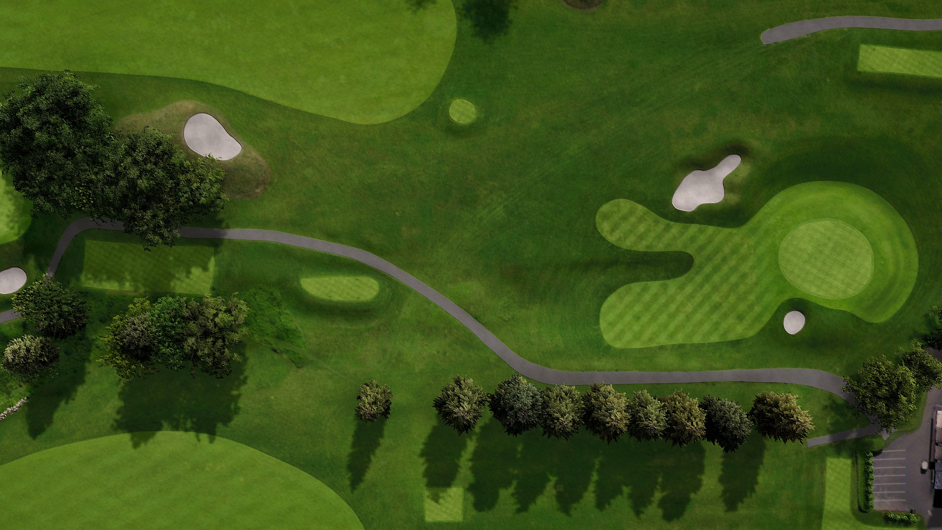 Hole 18 at Wachusett CC