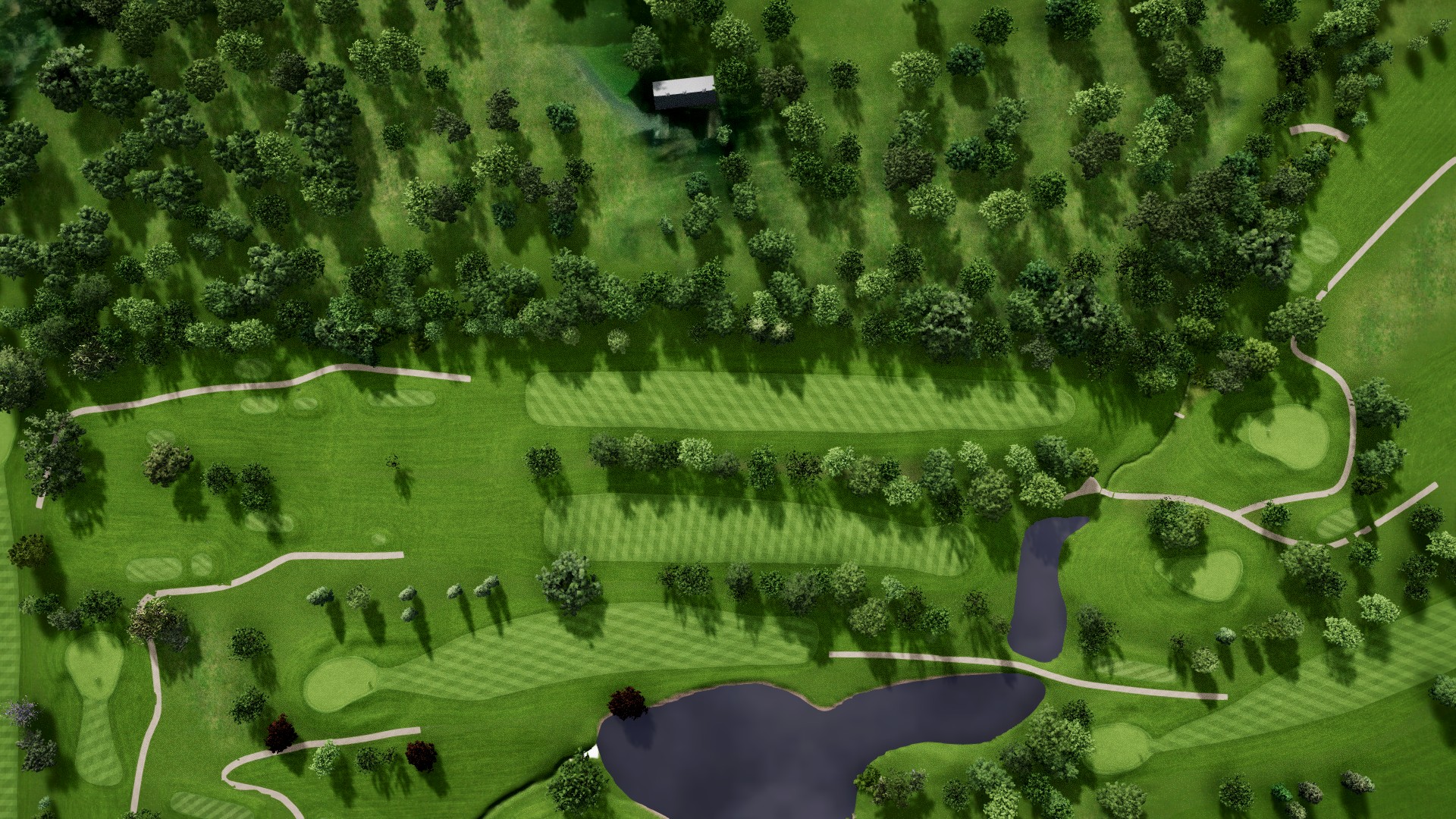 Hole 4 at Webster Golf Club
