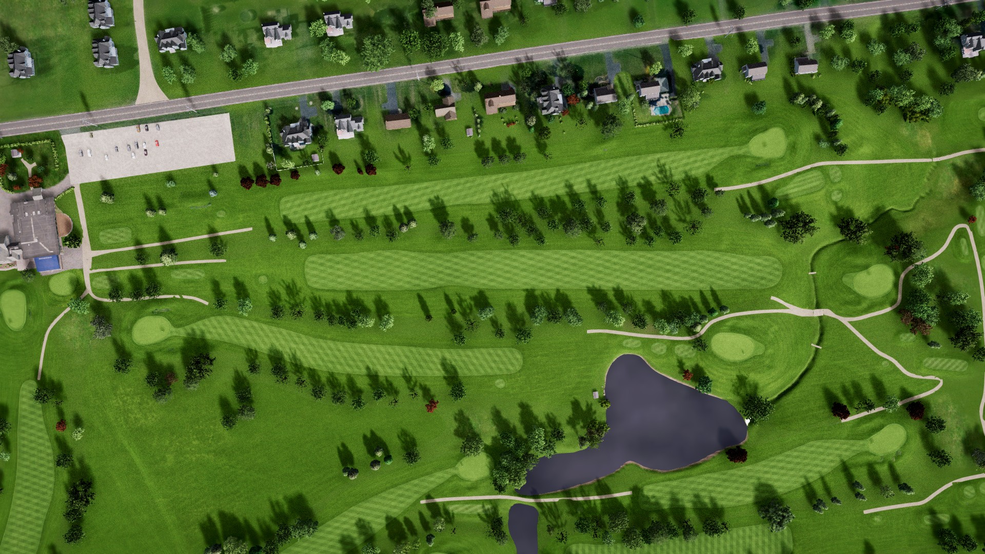 Hole 10 at Webster Golf Club