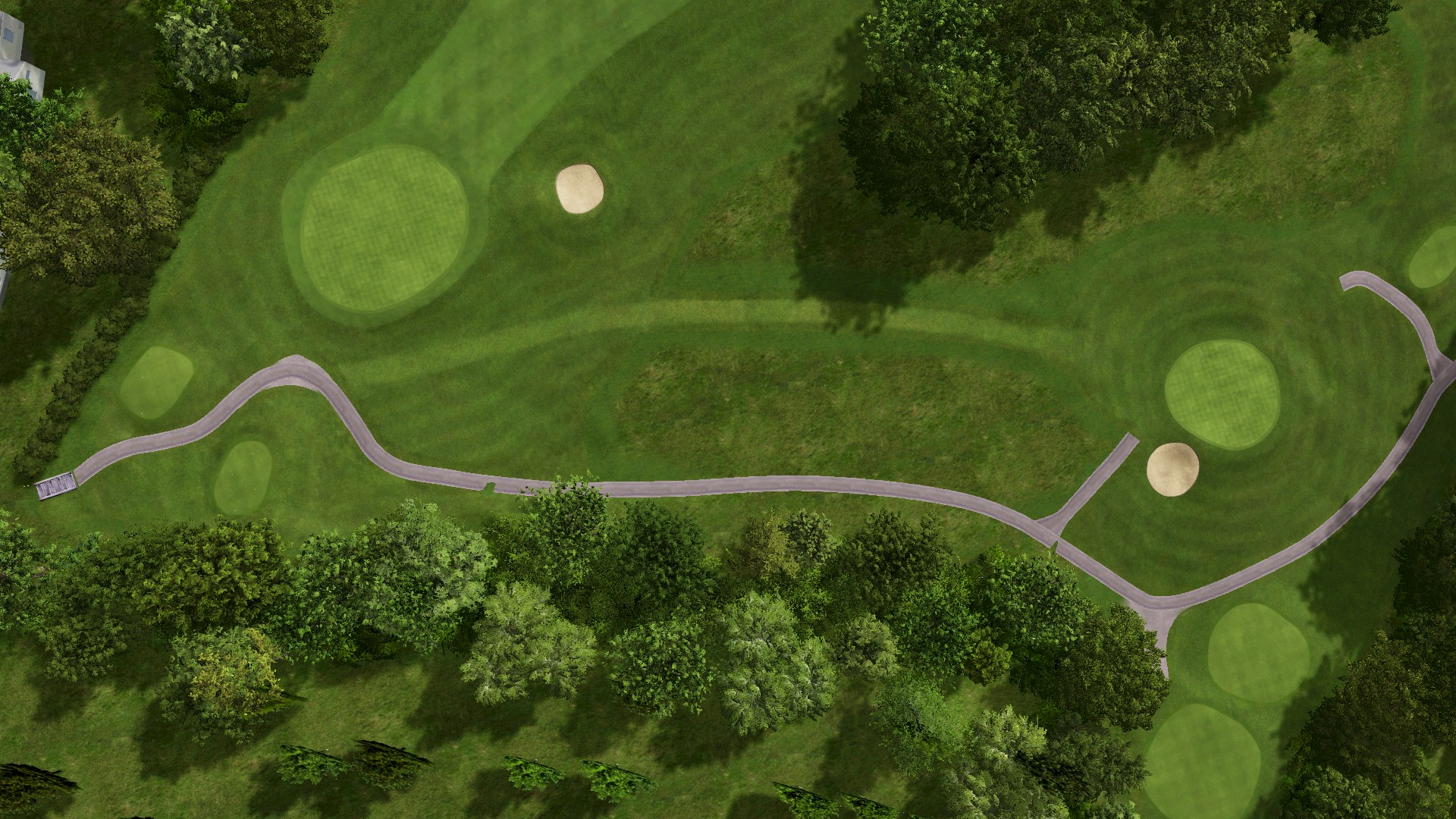 Hole 5 at West Essex Golf Club