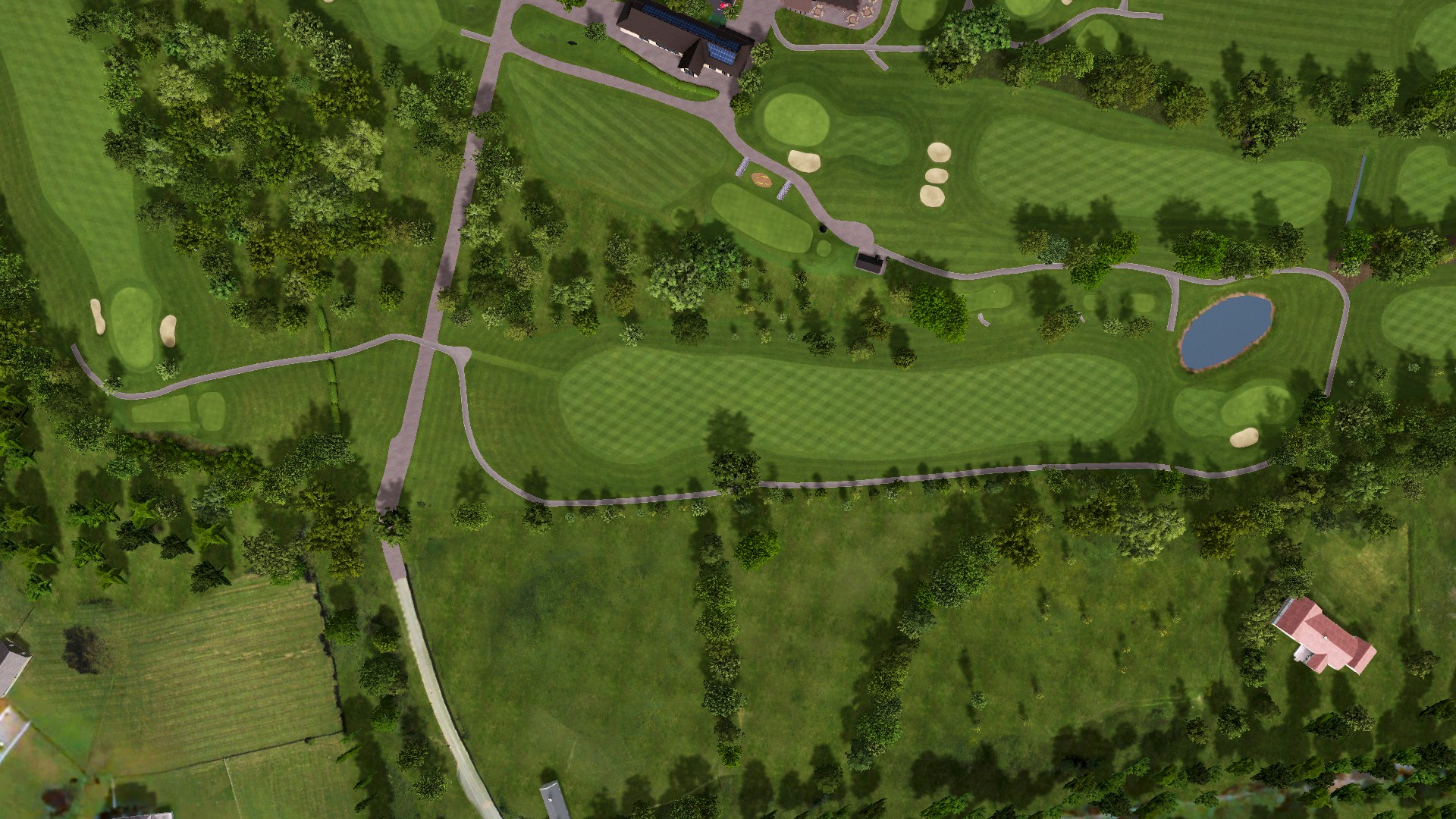 Hole 9 at West Essex Golf Club