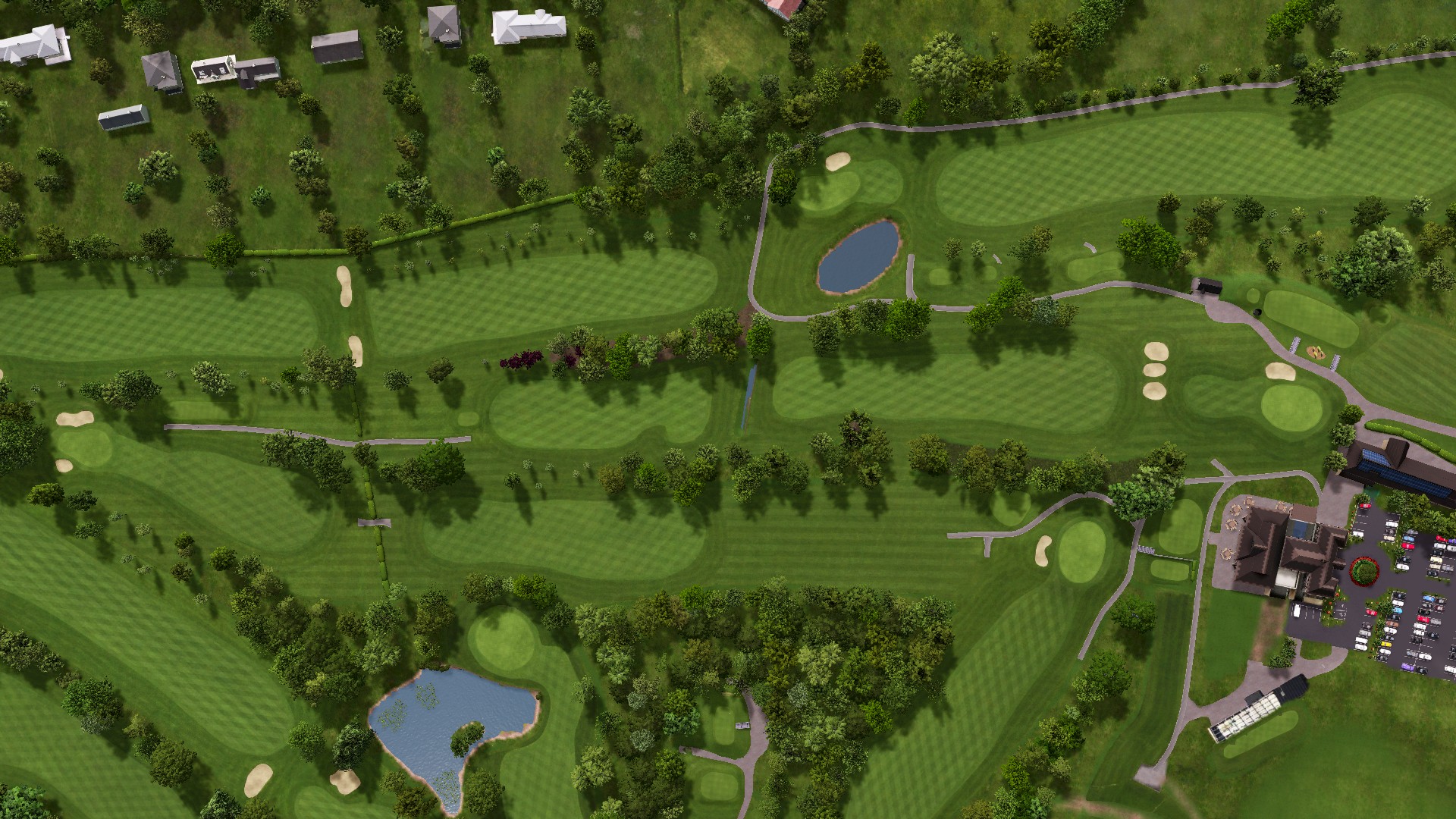 Hole 18 at West Essex Golf Club
