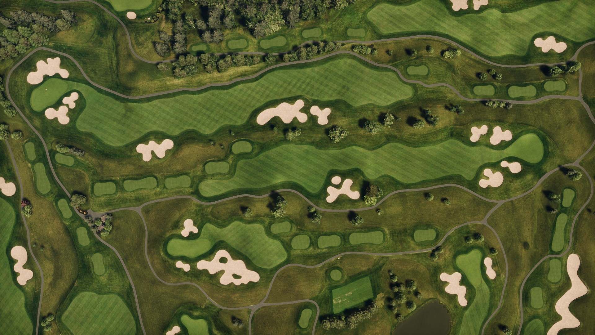 Hole 6 at Whistle Bear Golf Club
