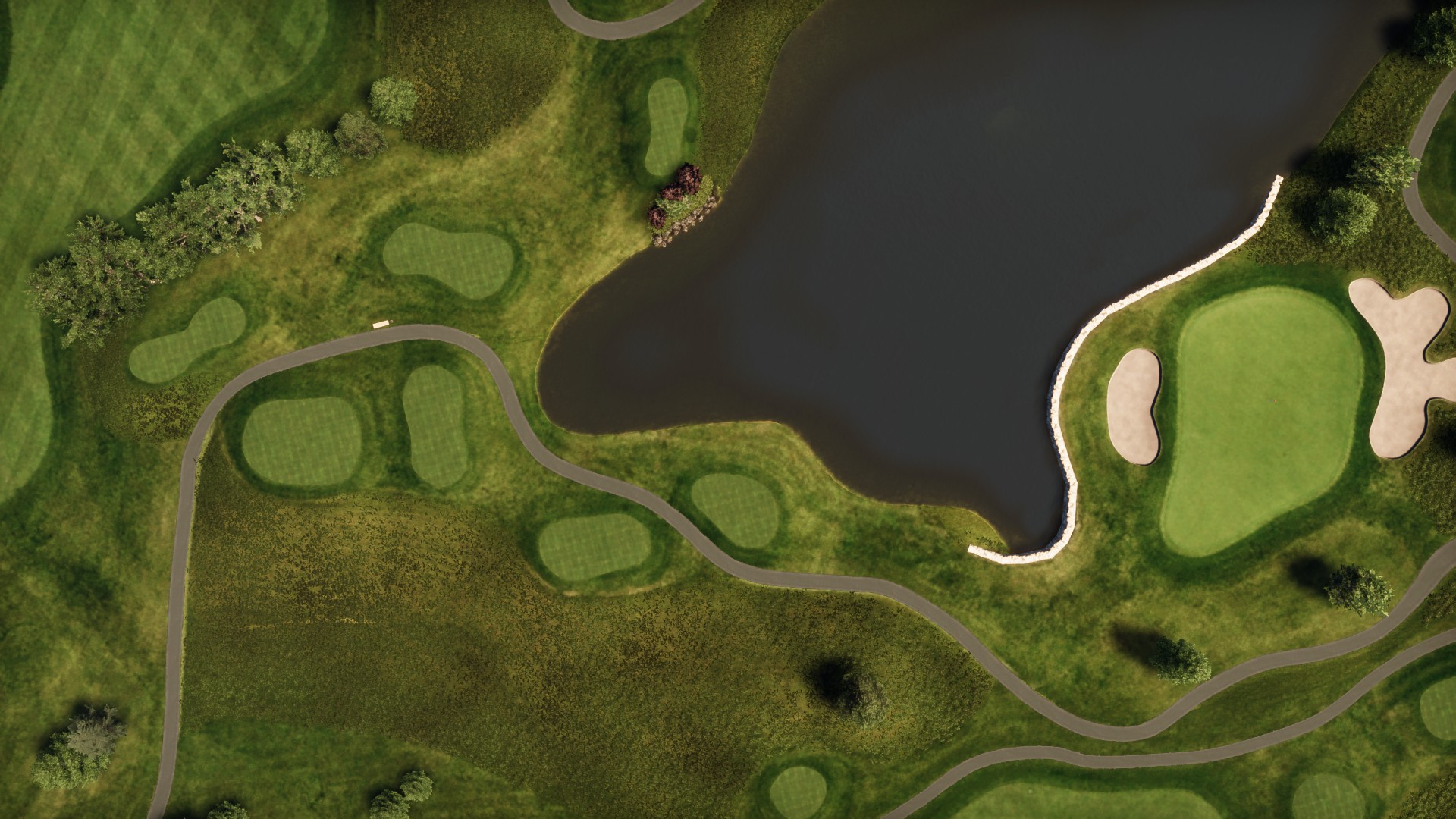 Hole 8 at Whistle Bear Golf Club