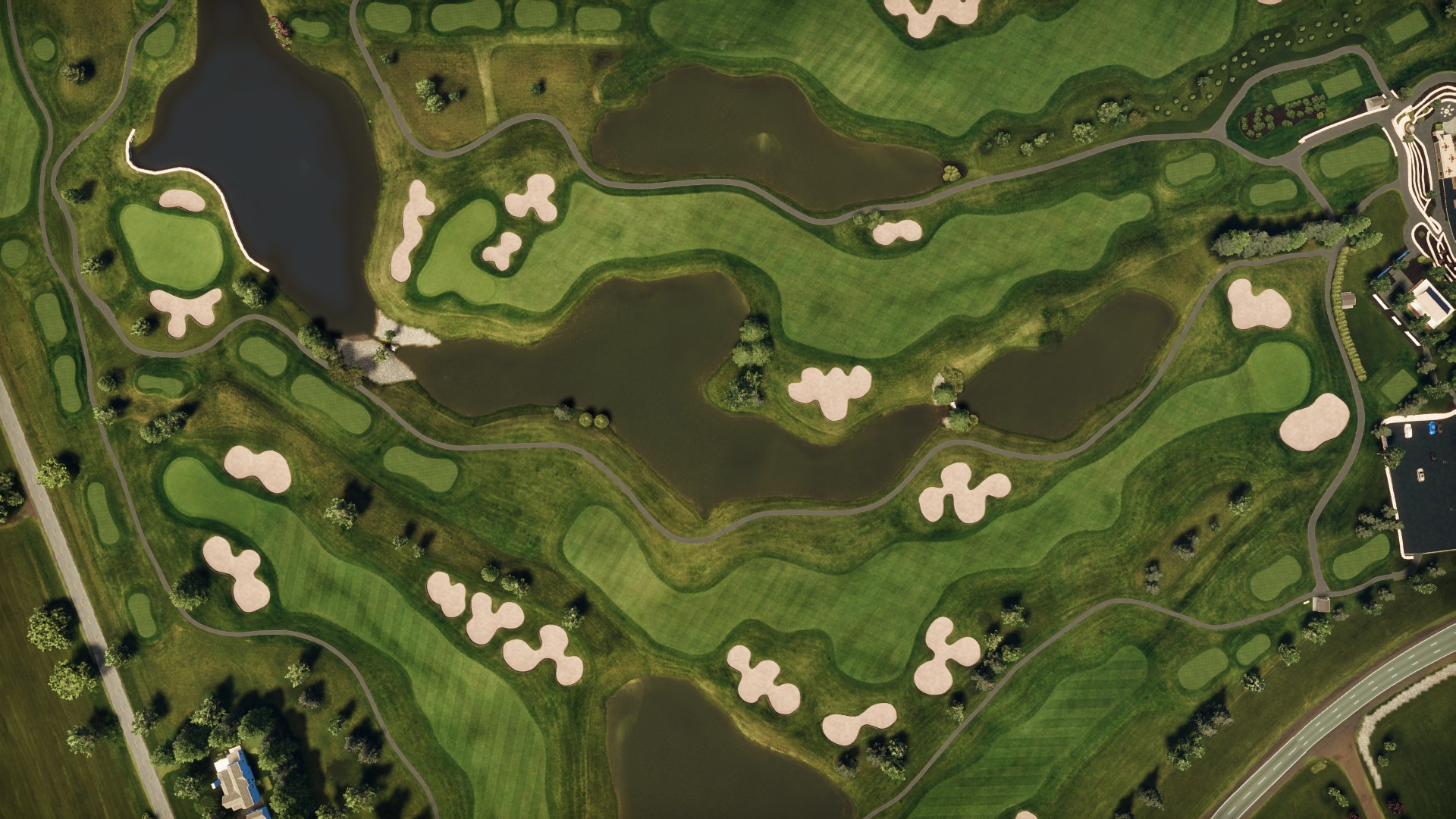 Hole 9 at Whistle Bear Golf Club