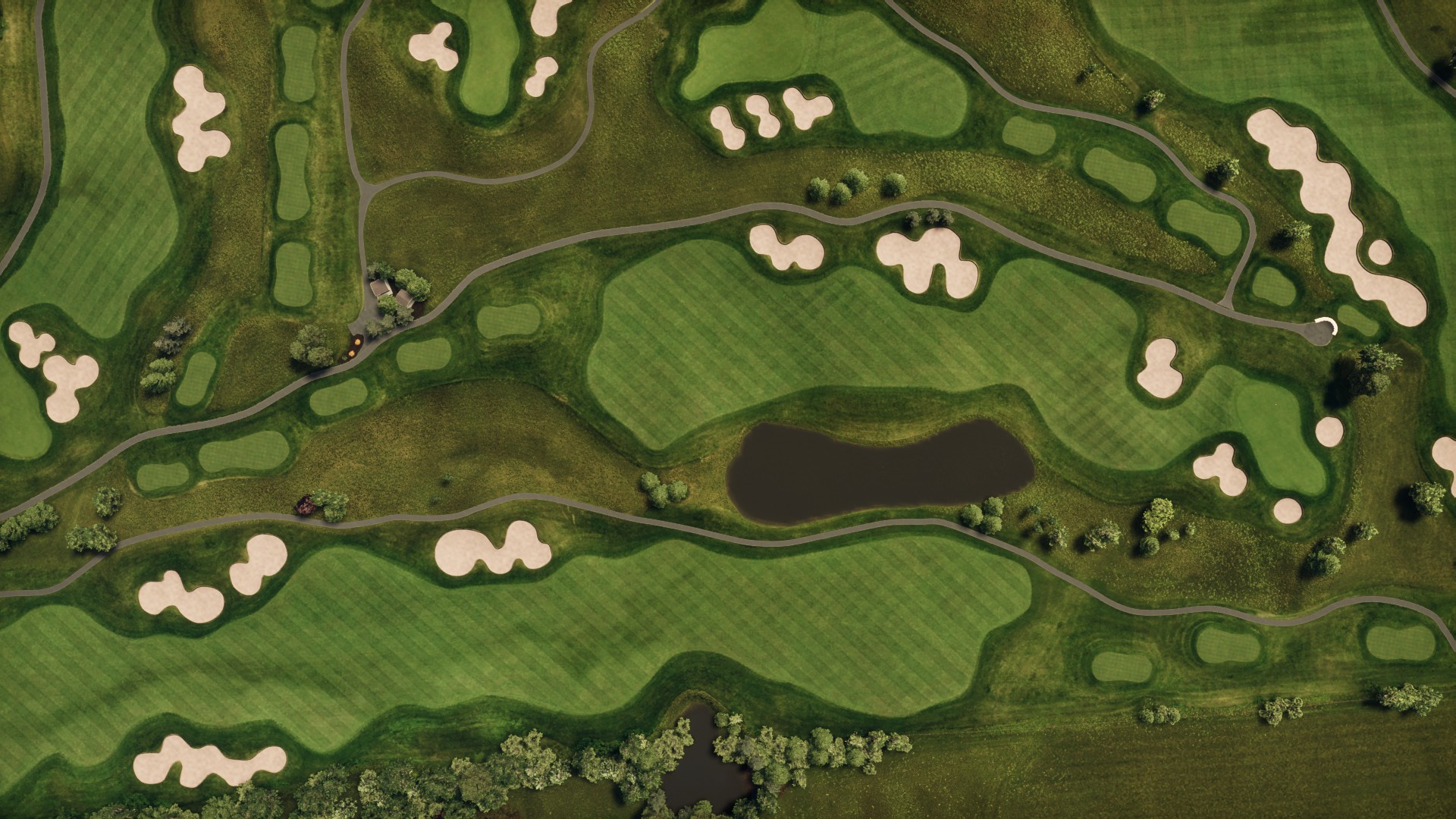 Hole 13 at Whistle Bear Golf Club