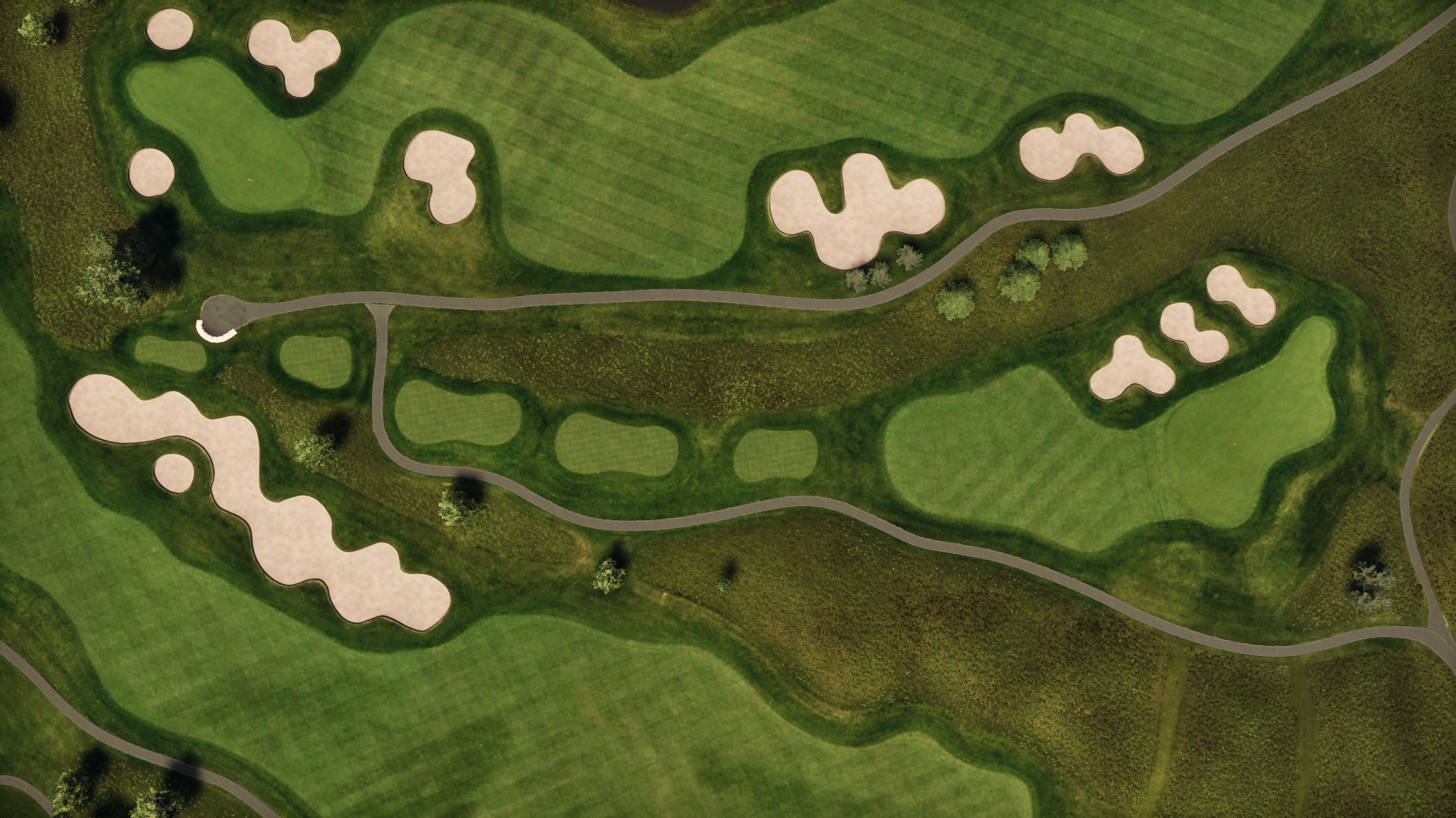 Hole 14 at Whistle Bear Golf Club