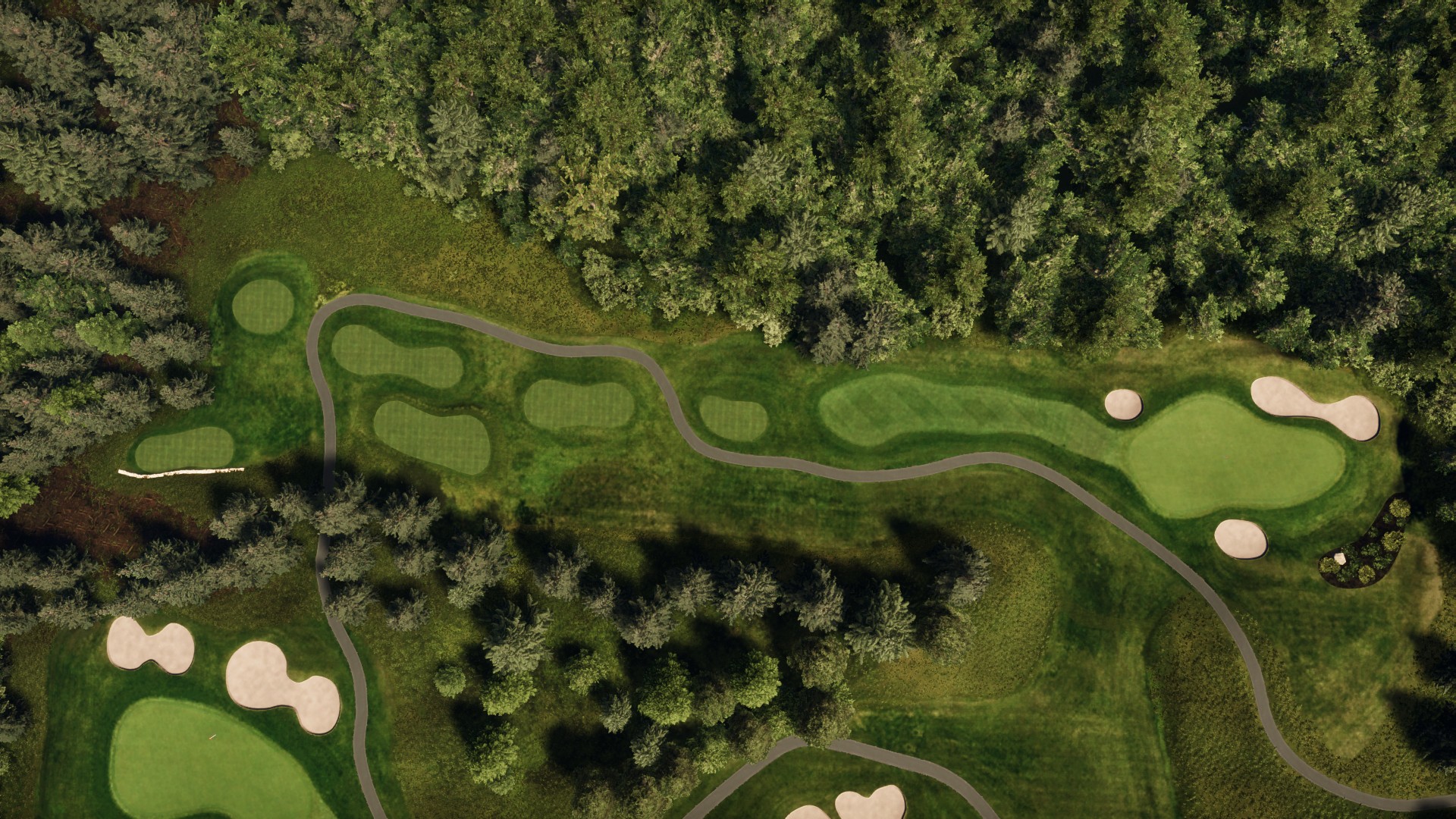 Hole 17 at Whistle Bear Golf Club