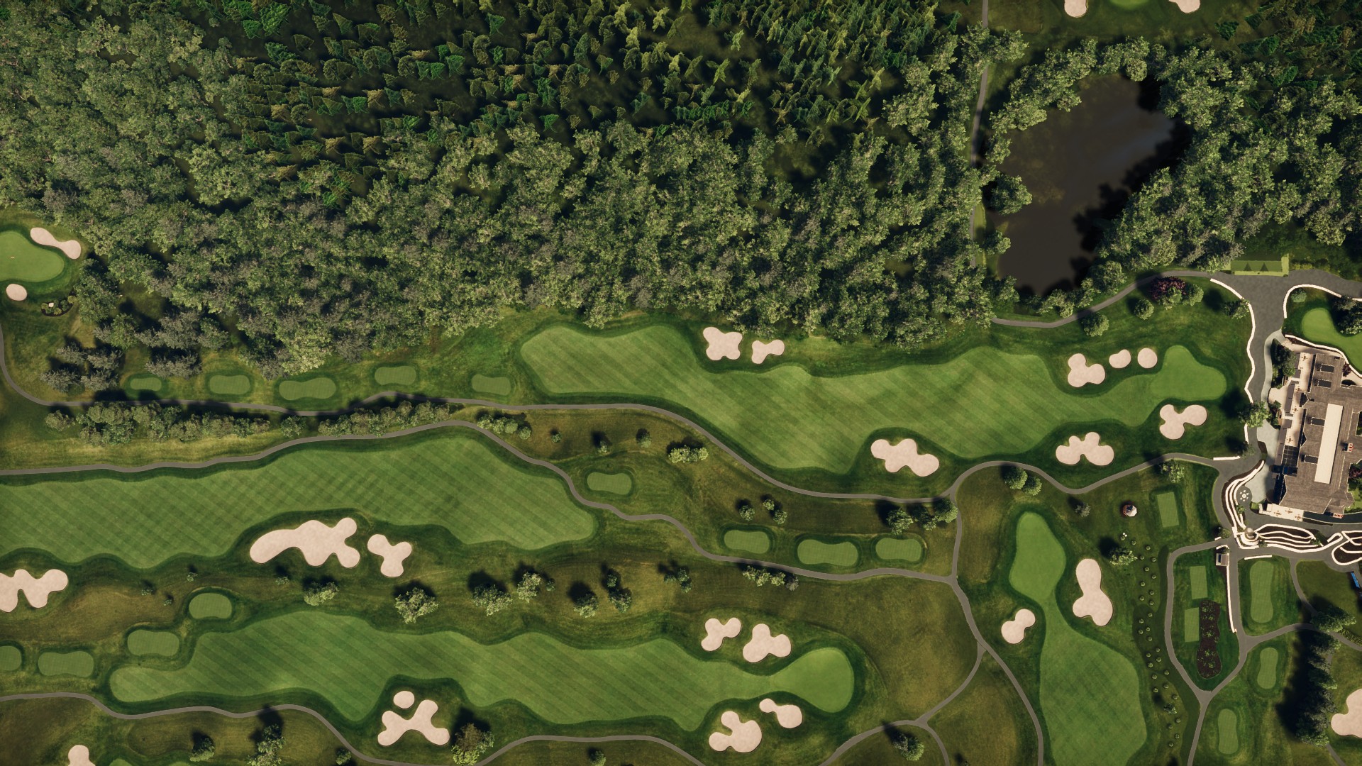 Hole 18 at Whistle Bear Golf Club