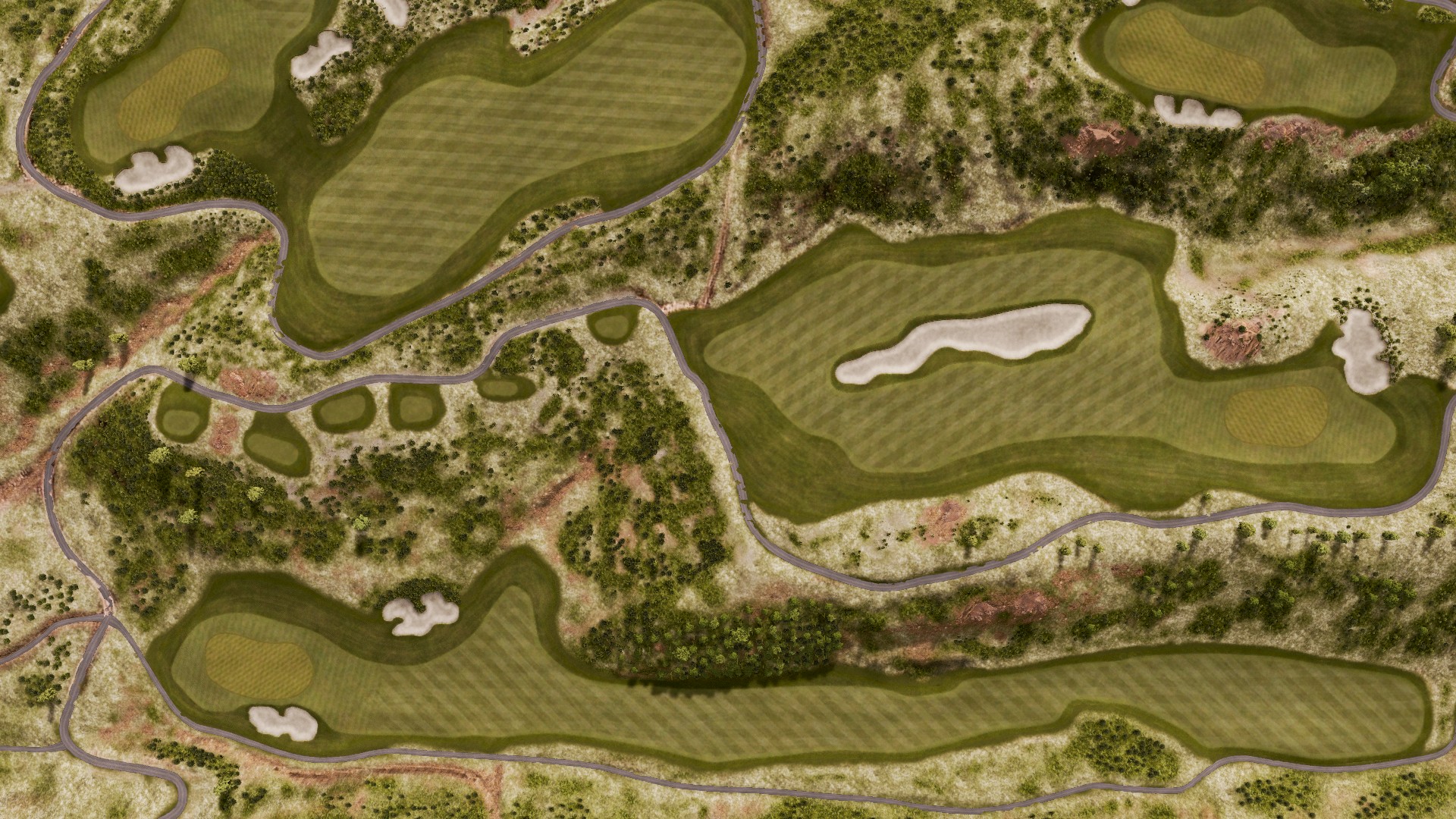 Hole 1 at Eagle Course At Wohali