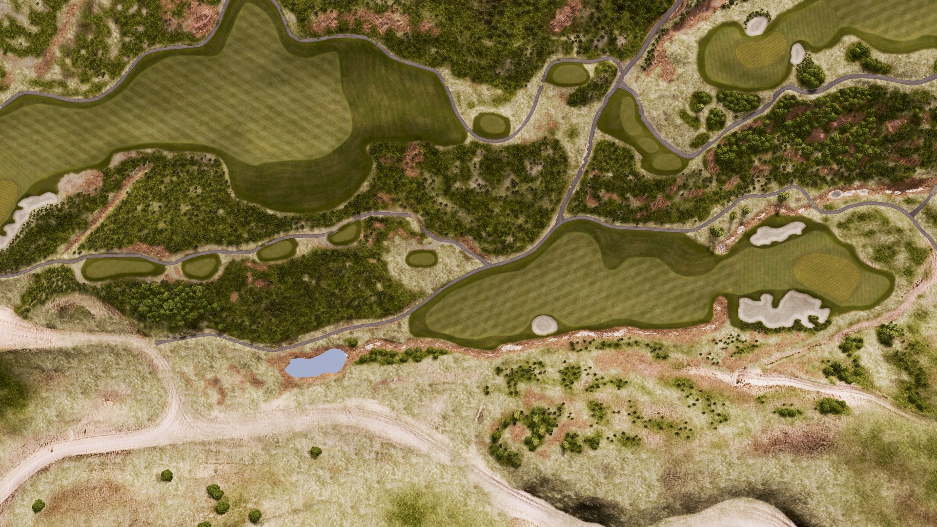 Hole 9 at Eagle Course At Wohali