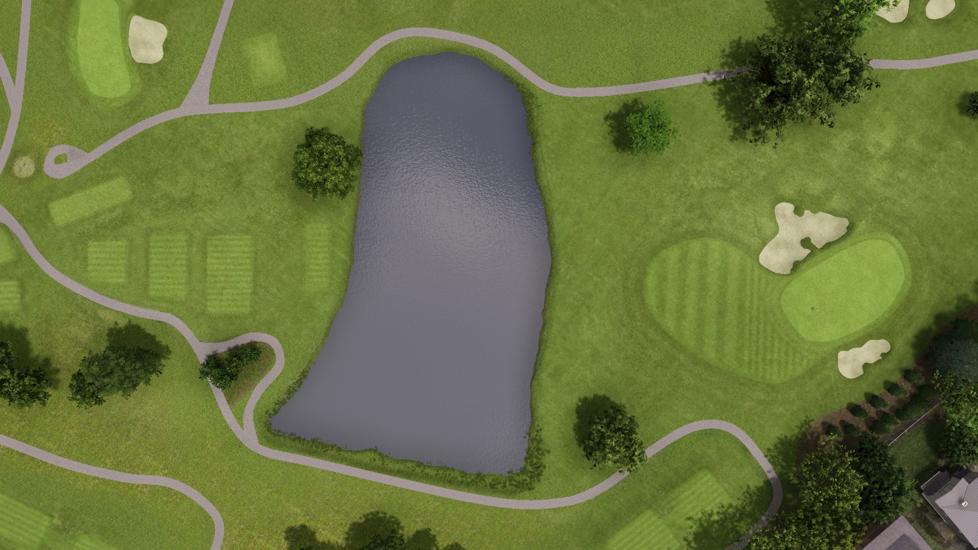 Hole 2 at Woodmont Country Club