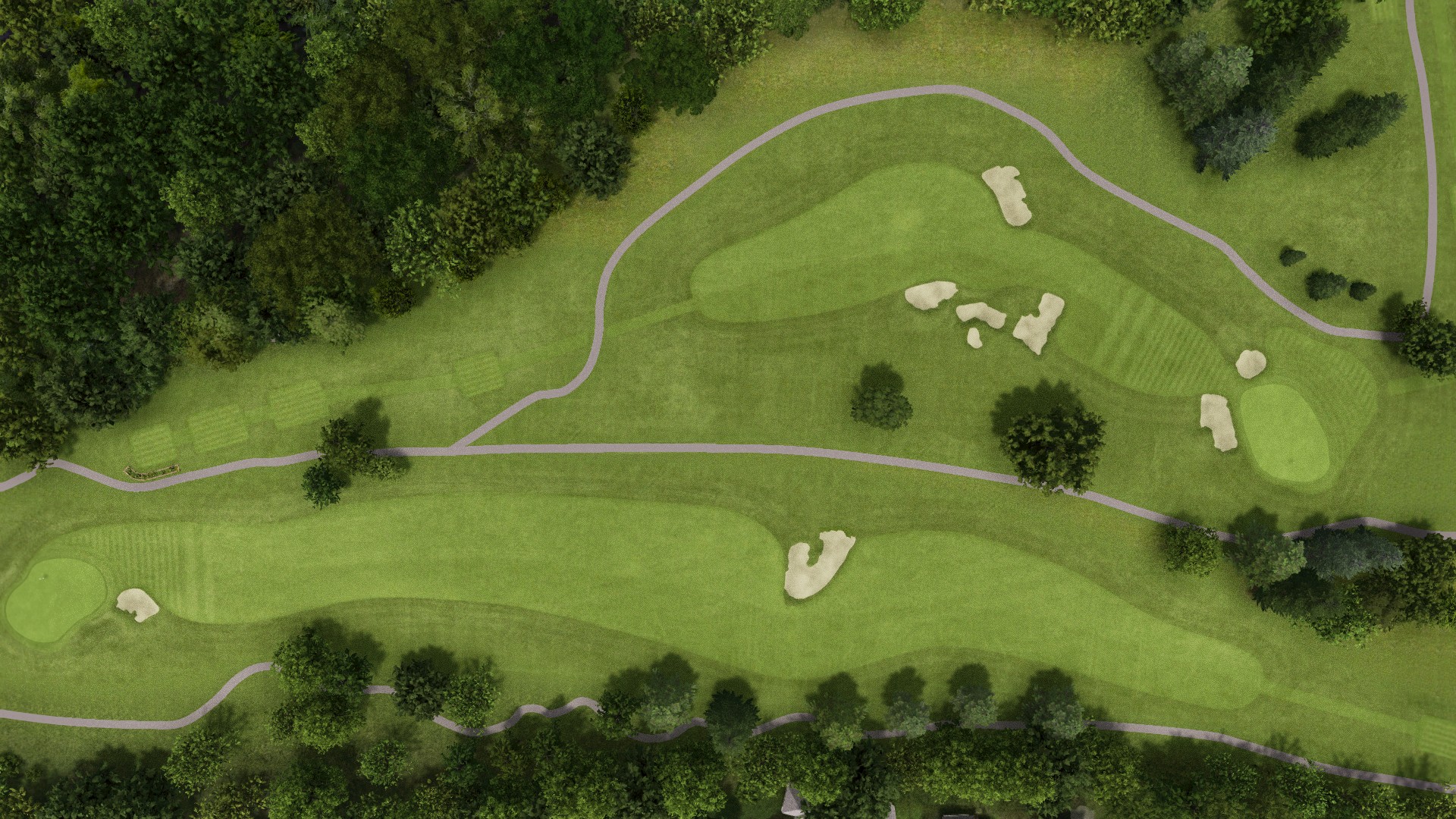 Hole 4 at Woodmont Country Club