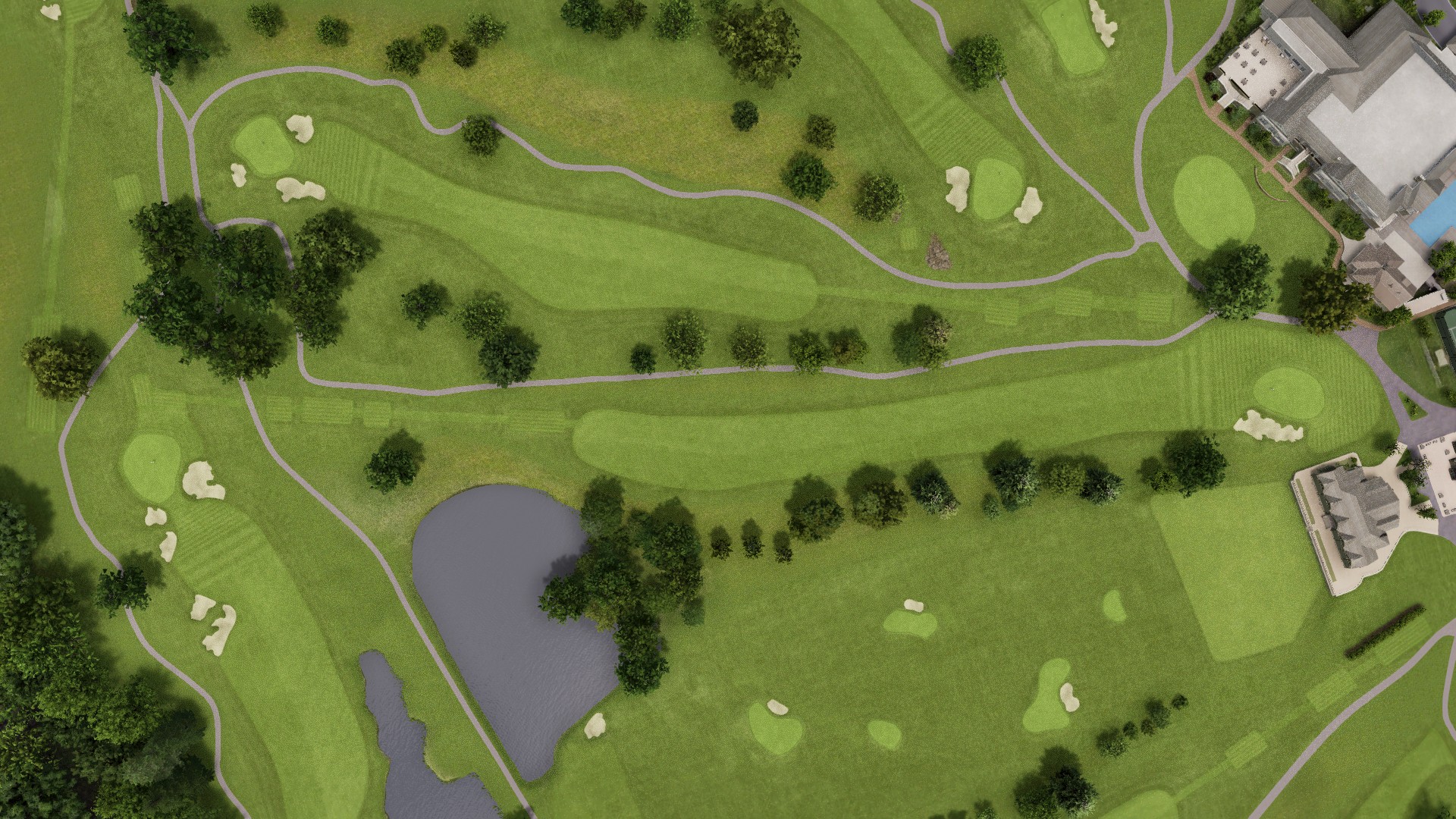 Hole 9 at Woodmont Country Club