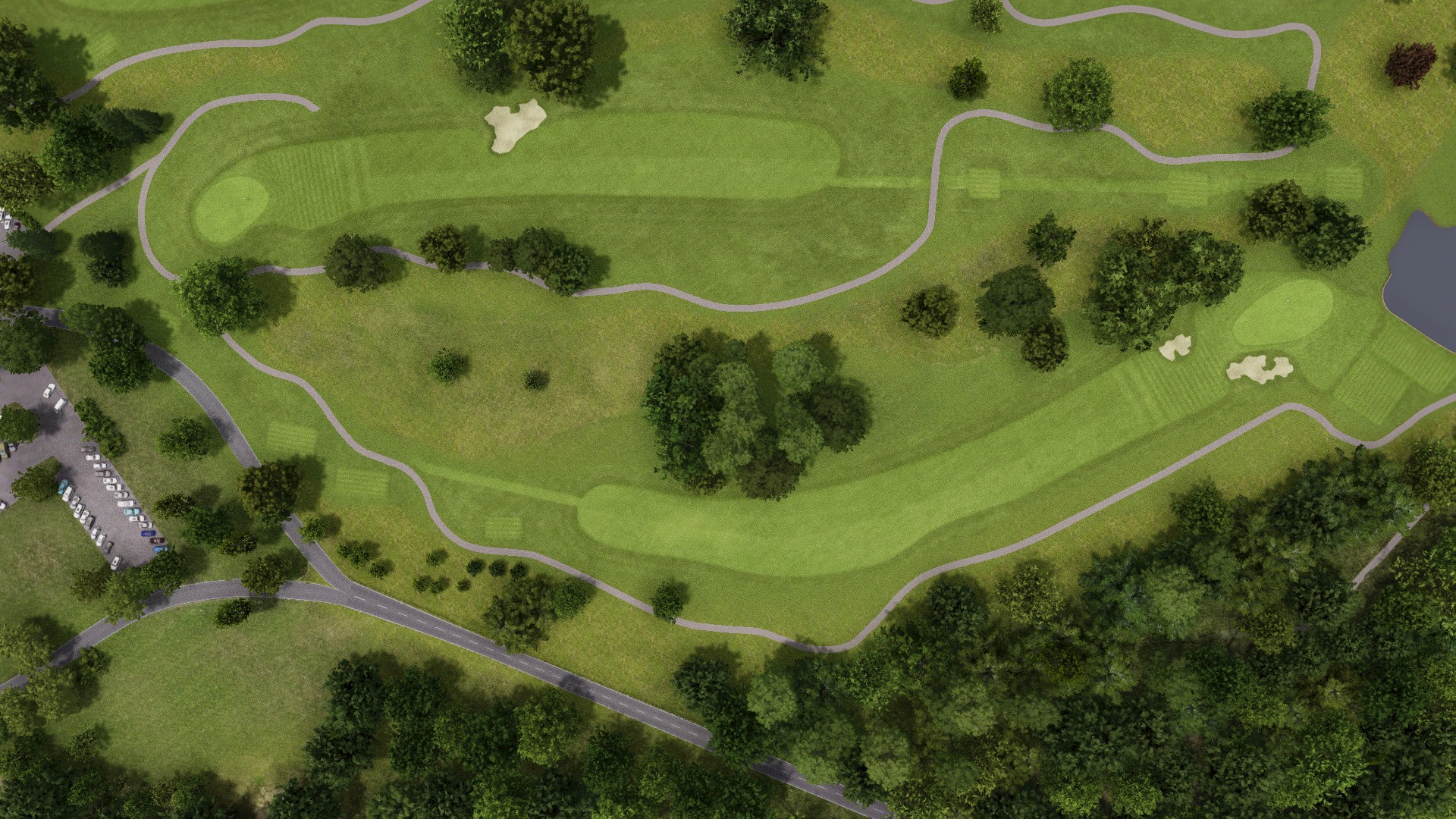 Hole 12 at Woodmont Country Club