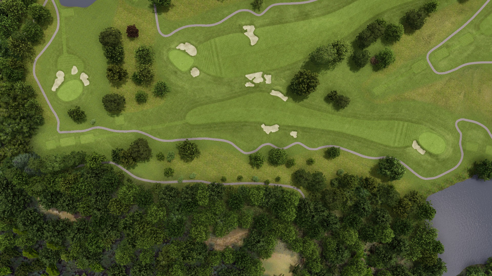 Hole 14 at Woodmont Country Club