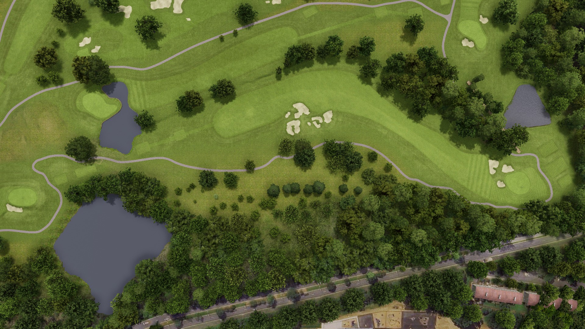 Hole 15 at Woodmont Country Club