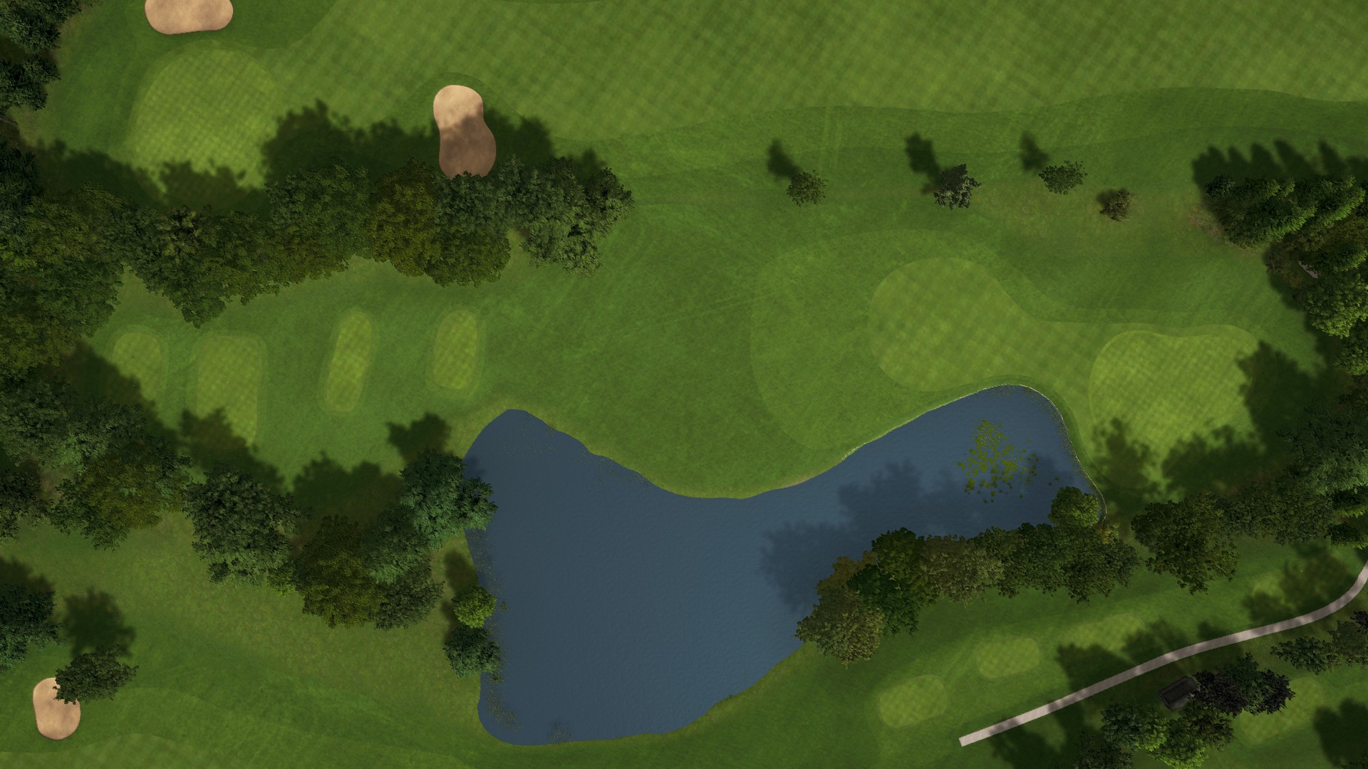 Hole 2 at Wörthsee