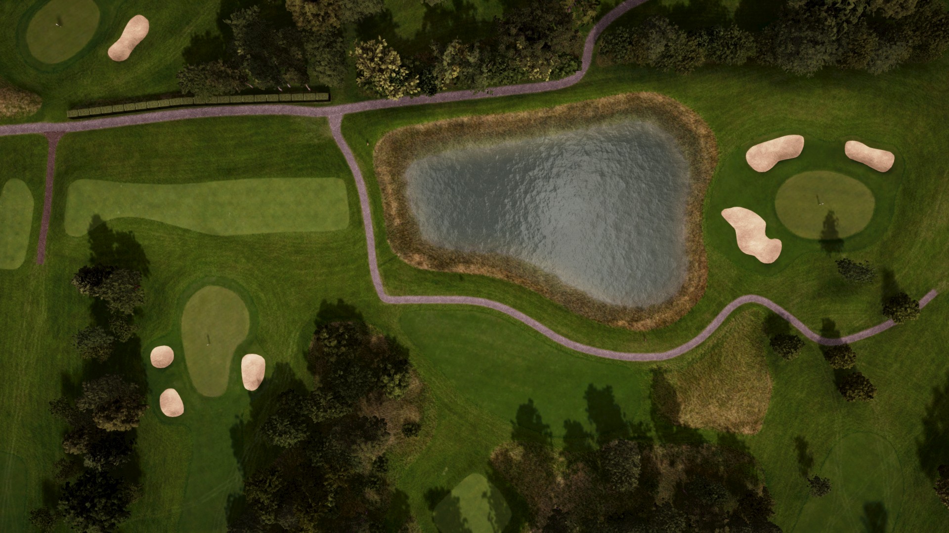 Hole 3 at Wychwood GC
