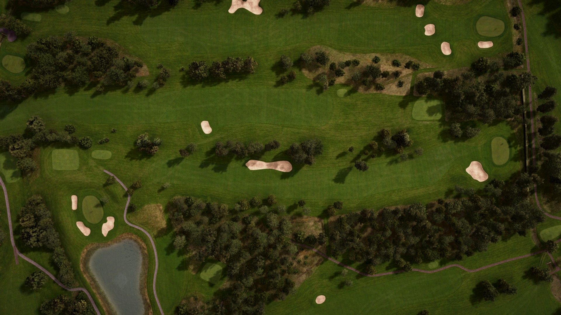 Hole 4 at Wychwood GC