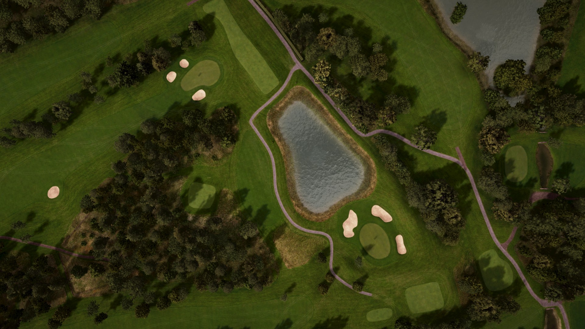 Hole 6 at Wychwood GC