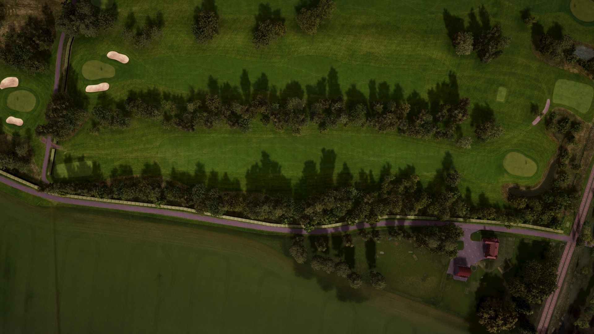 Hole 11 at Wychwood GC