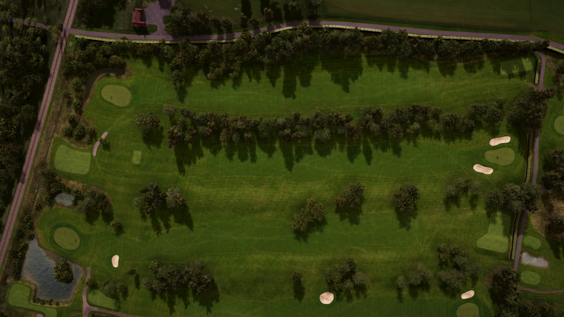 Hole 12 at Wychwood GC