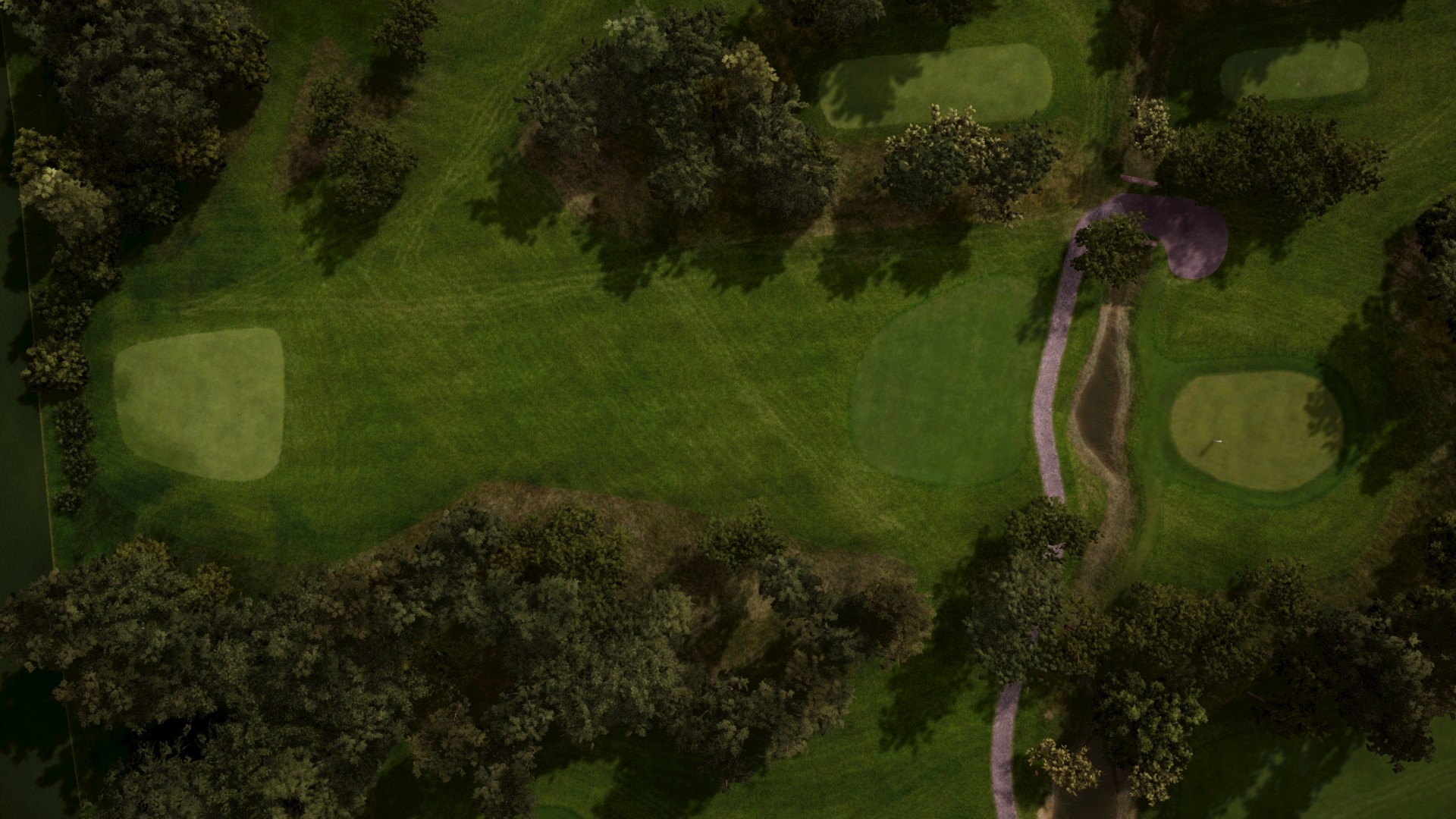 Hole 15 at Wychwood GC