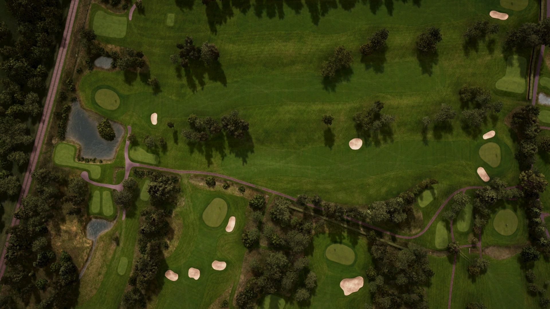 Hole 17 at Wychwood GC