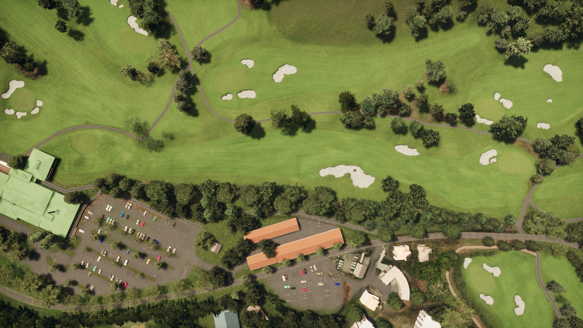 Hole 1 at Yokohama CC - West Course