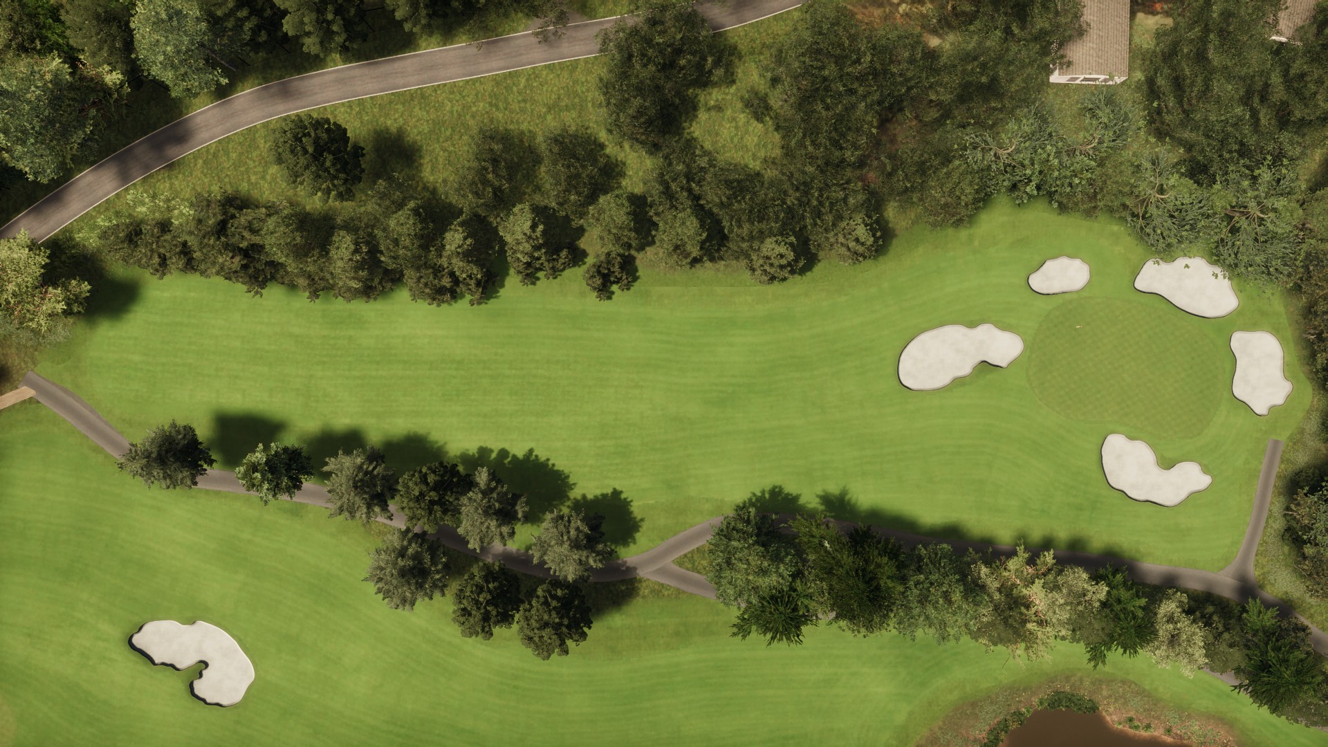 Hole 2 at Yokohama CC - West Course