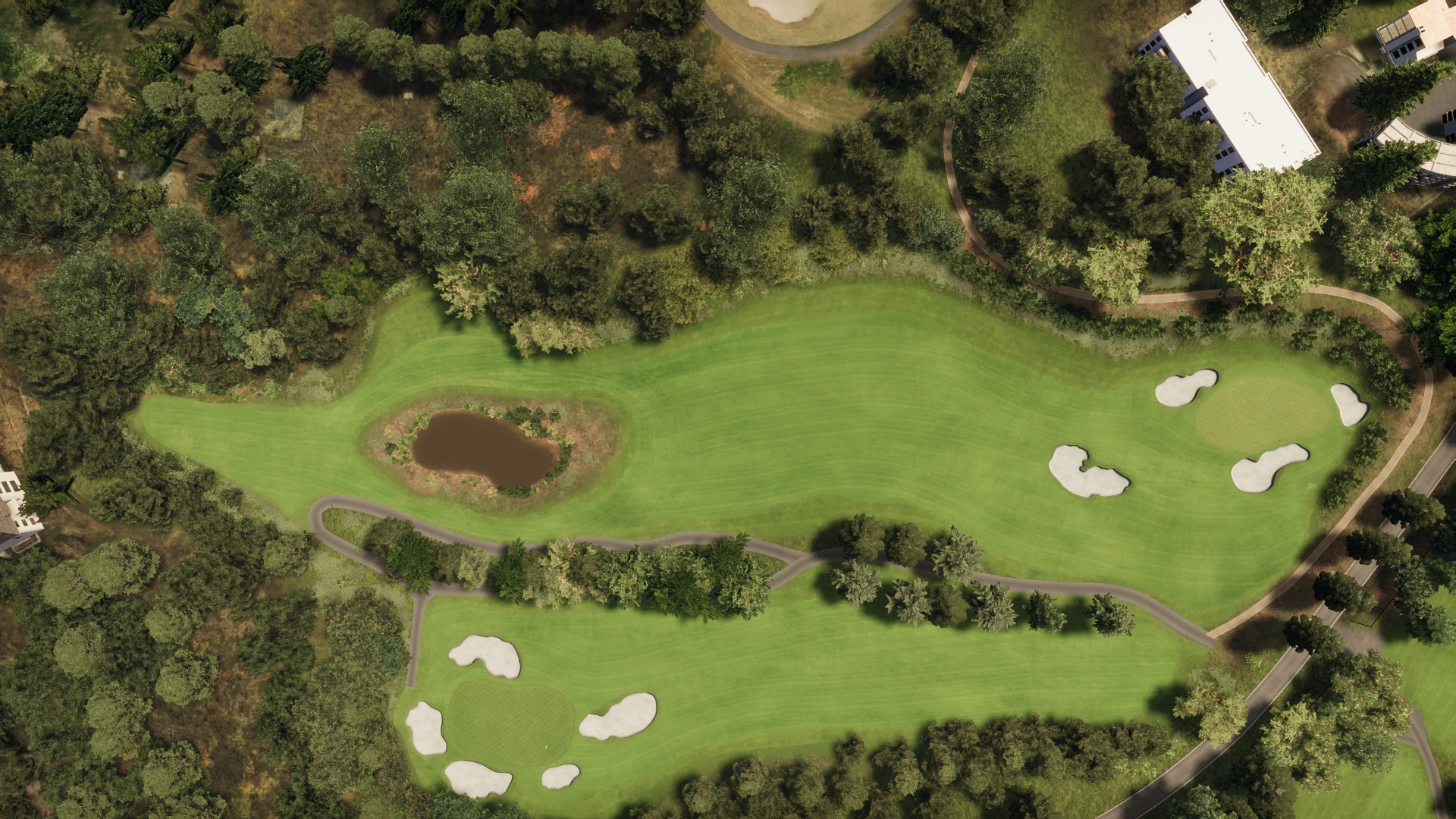 Hole 3 at Yokohama CC - West Course