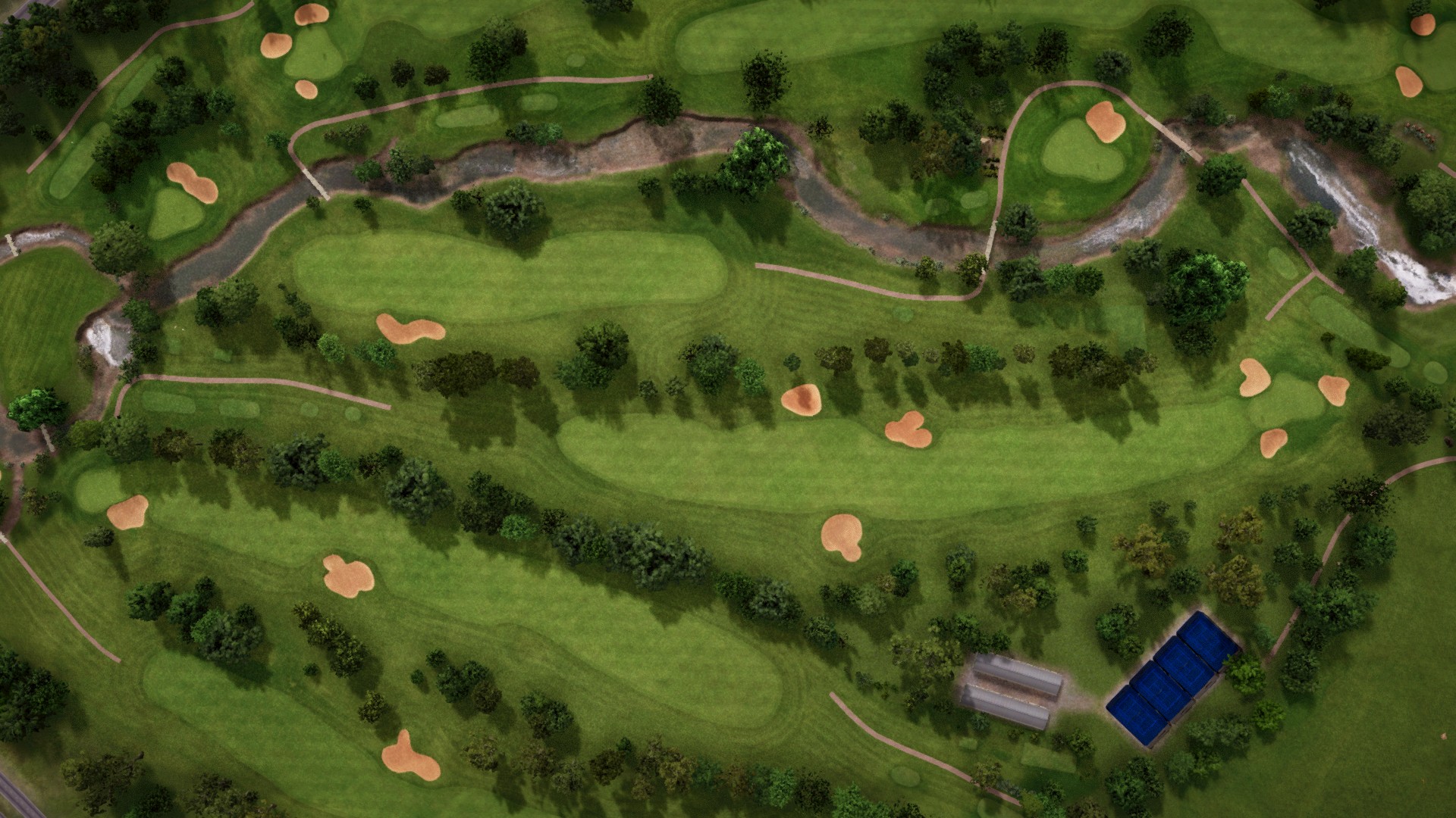 Hole 2 at Zwartkop CC